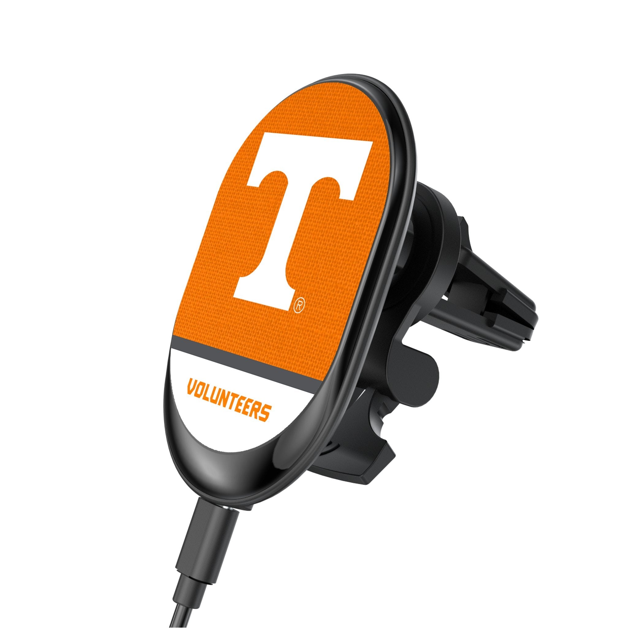University of Tennessee Volunteers Endzone Solid Wireless Mag Car Charger 1