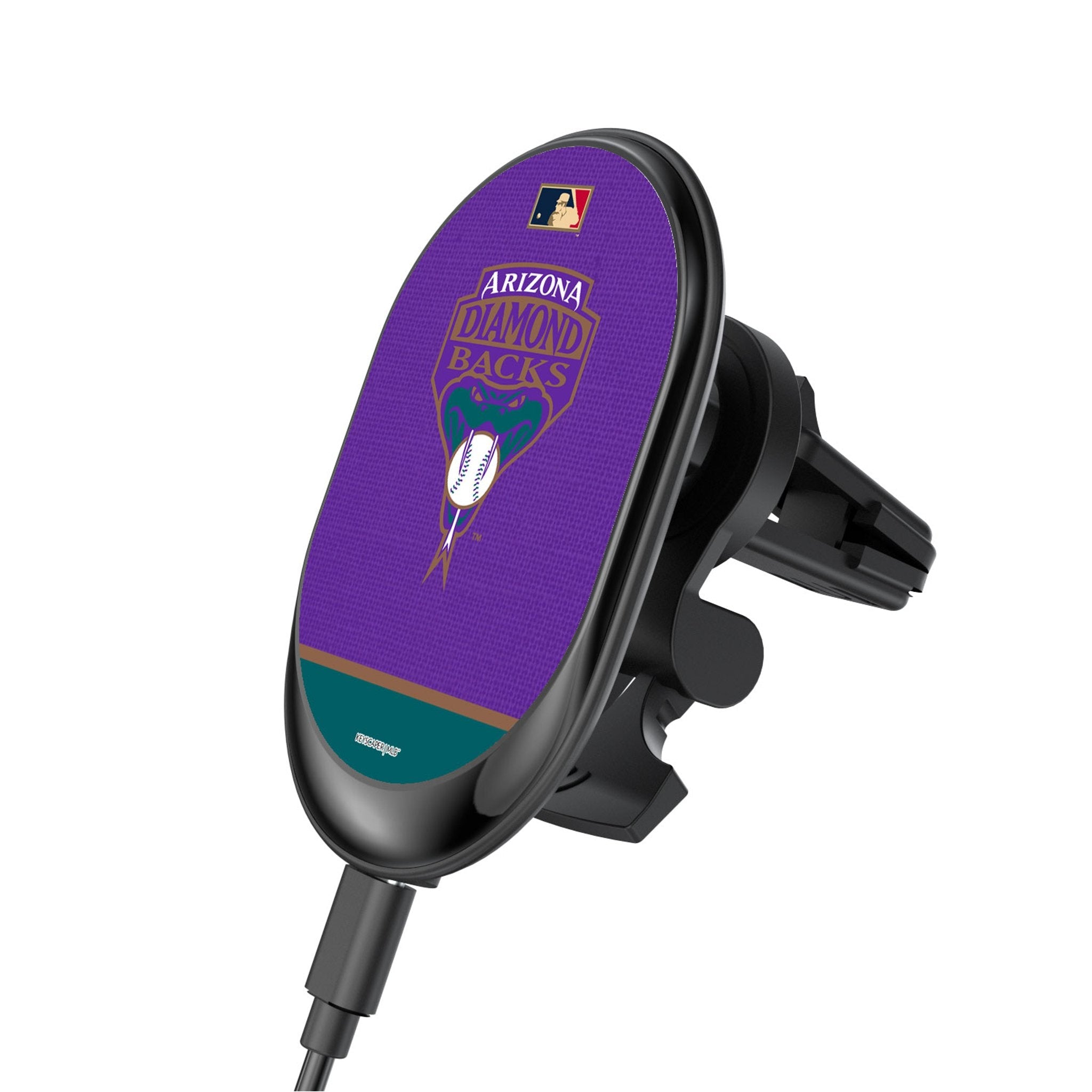 Arizona Diamondbacks 1999-2006 - Cooperstown Collection Endzone Solid Wireless Mag Car Charger 1