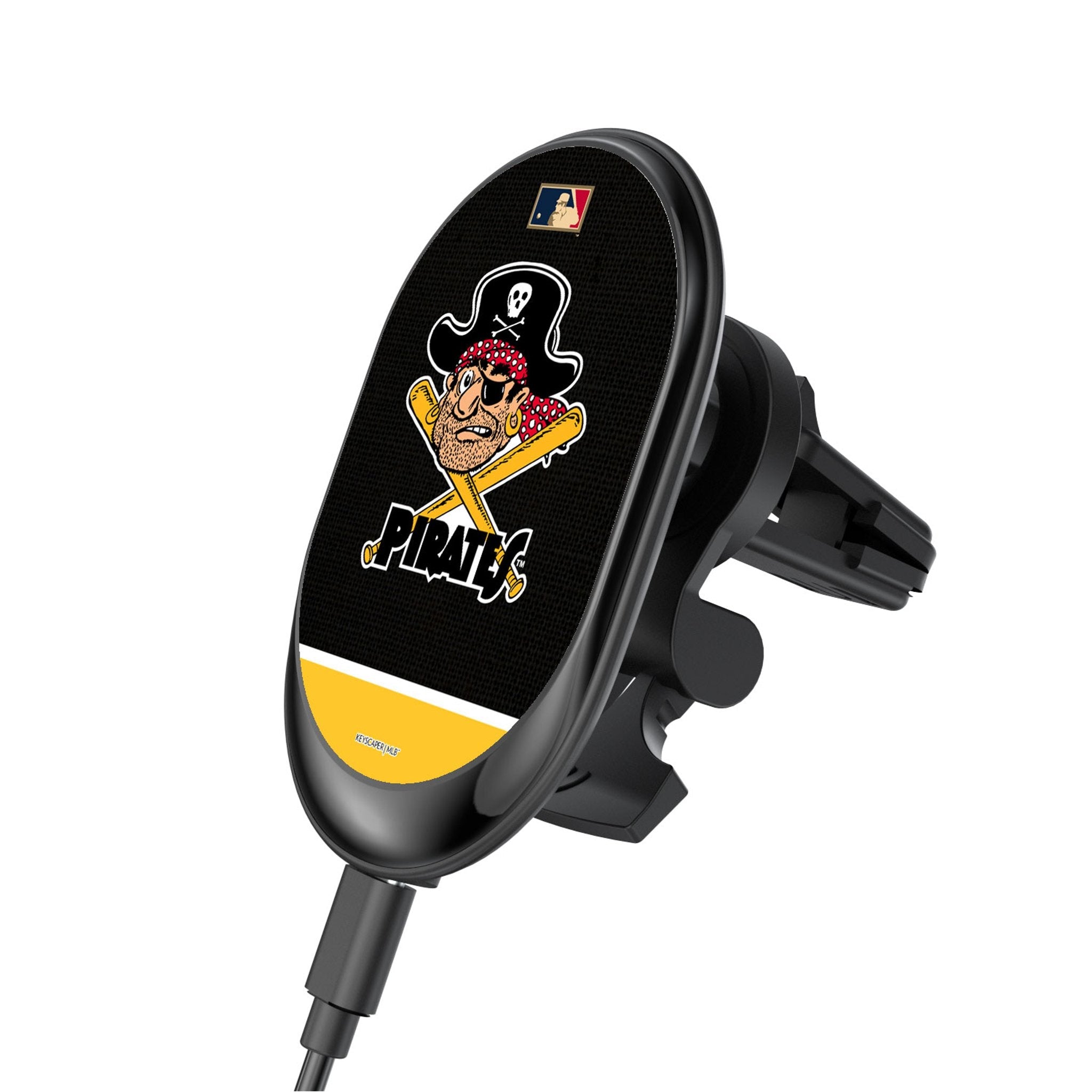 Pittsburgh Pirates 1958-1966 - Cooperstown Collection Endzone Solid Wireless Mag Car Charger 1