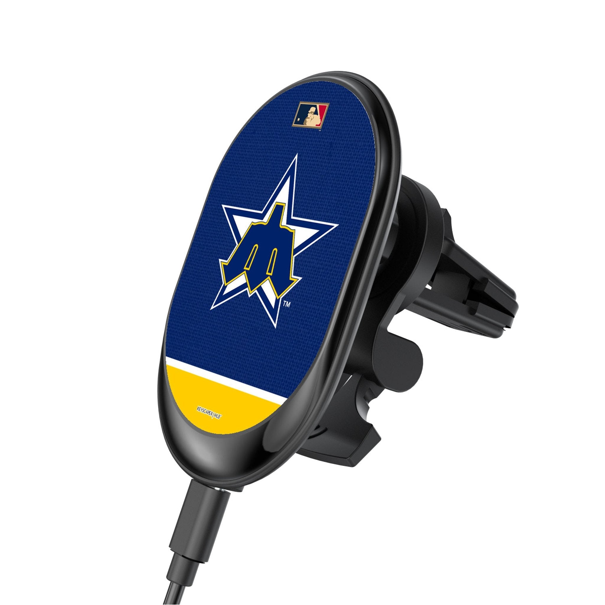 Seattle Mariners 1981-1986 - Cooperstown Collection Endzone Solid Wireless Mag Car Charger 1
