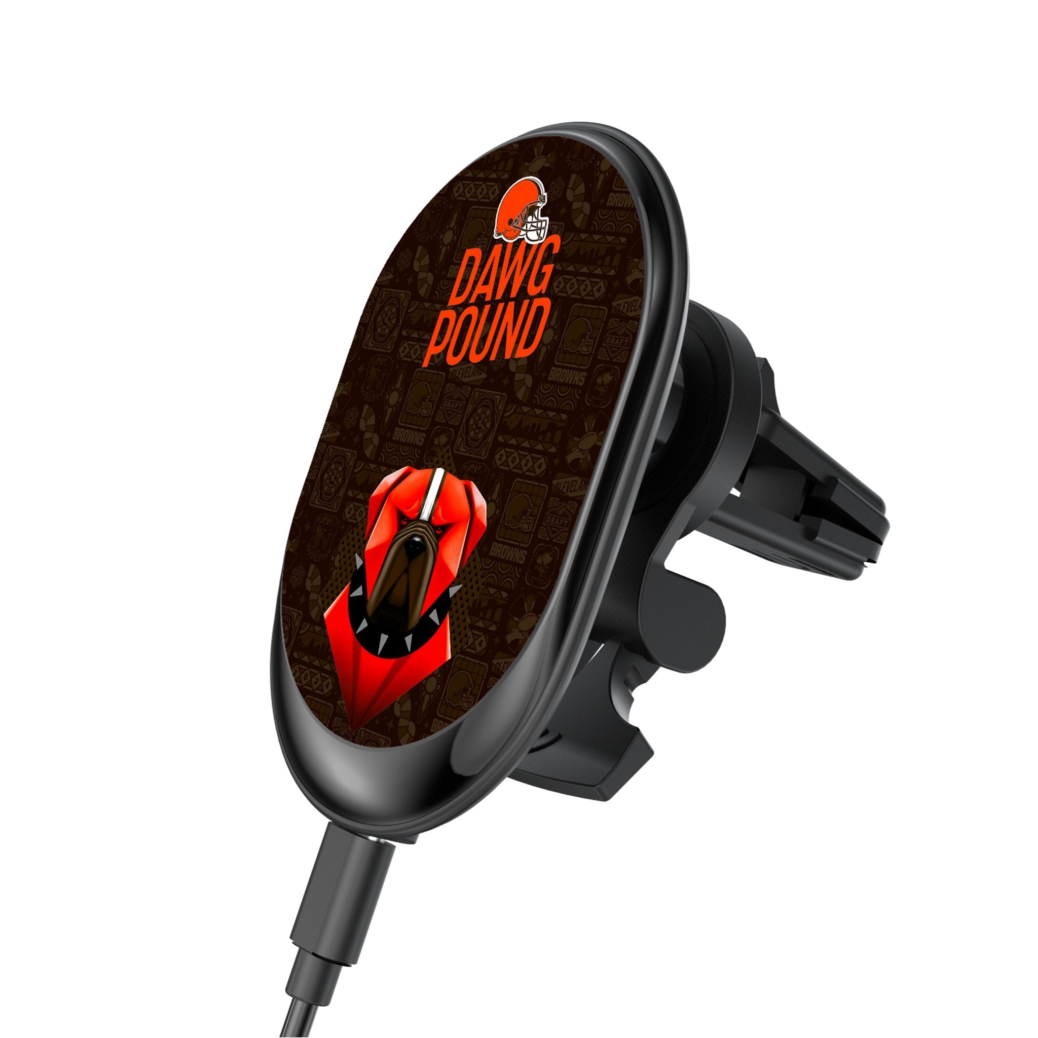 Cleveland Browns 2024 Illustrated Limited Edition Wireless Car Charger 1