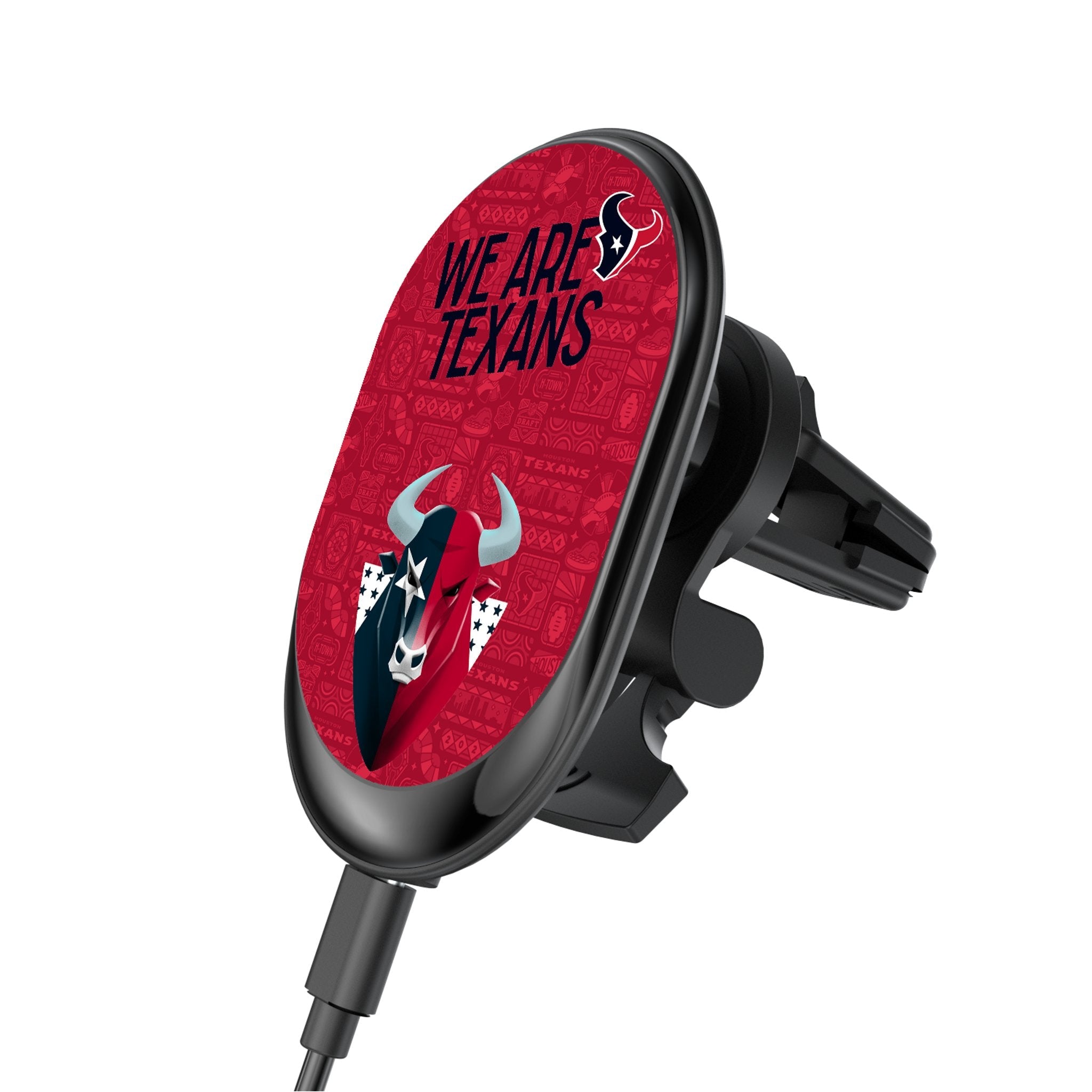 Houston Texans 2024 Illustrated Limited Edition Wireless Car Charger 1