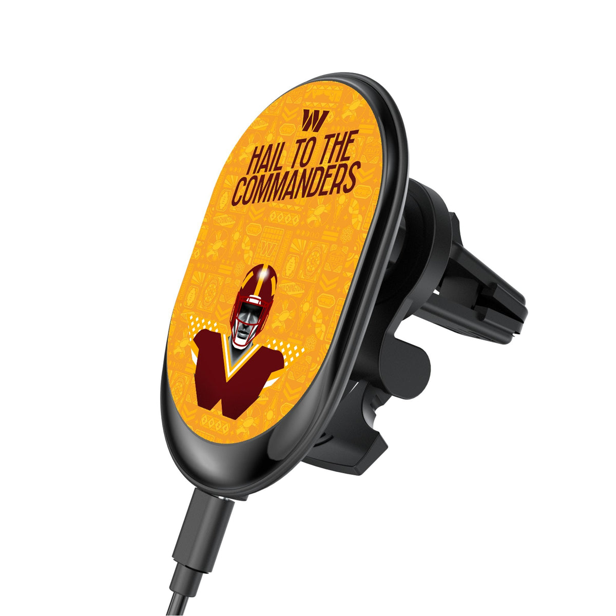 Washington Commanders 2024 Illustrated Limited Edition Wireless Car Charger 1