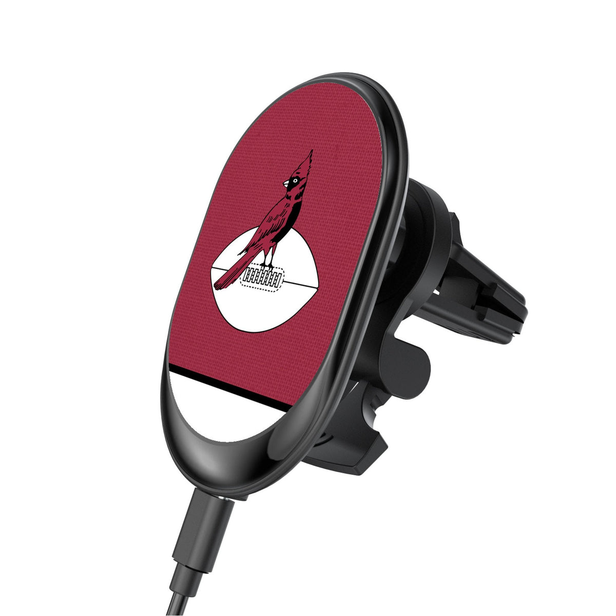 Chicago Cardinals 1947-1959 Historic Collection Endzone Solid Wireless Mag Car Charger 1