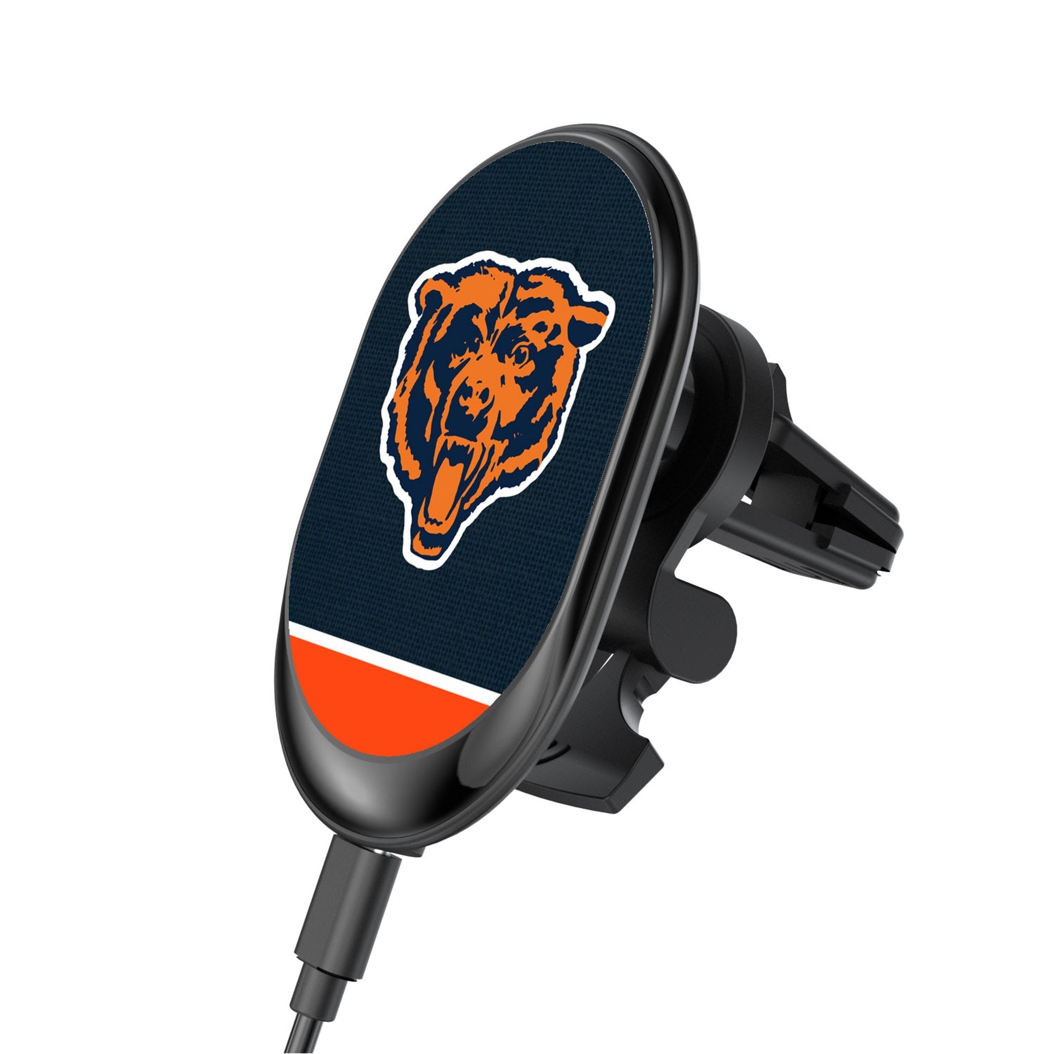 Chicago Bears 1946 Historic Collection Endzone Solid Wireless Mag Car Charger 1
