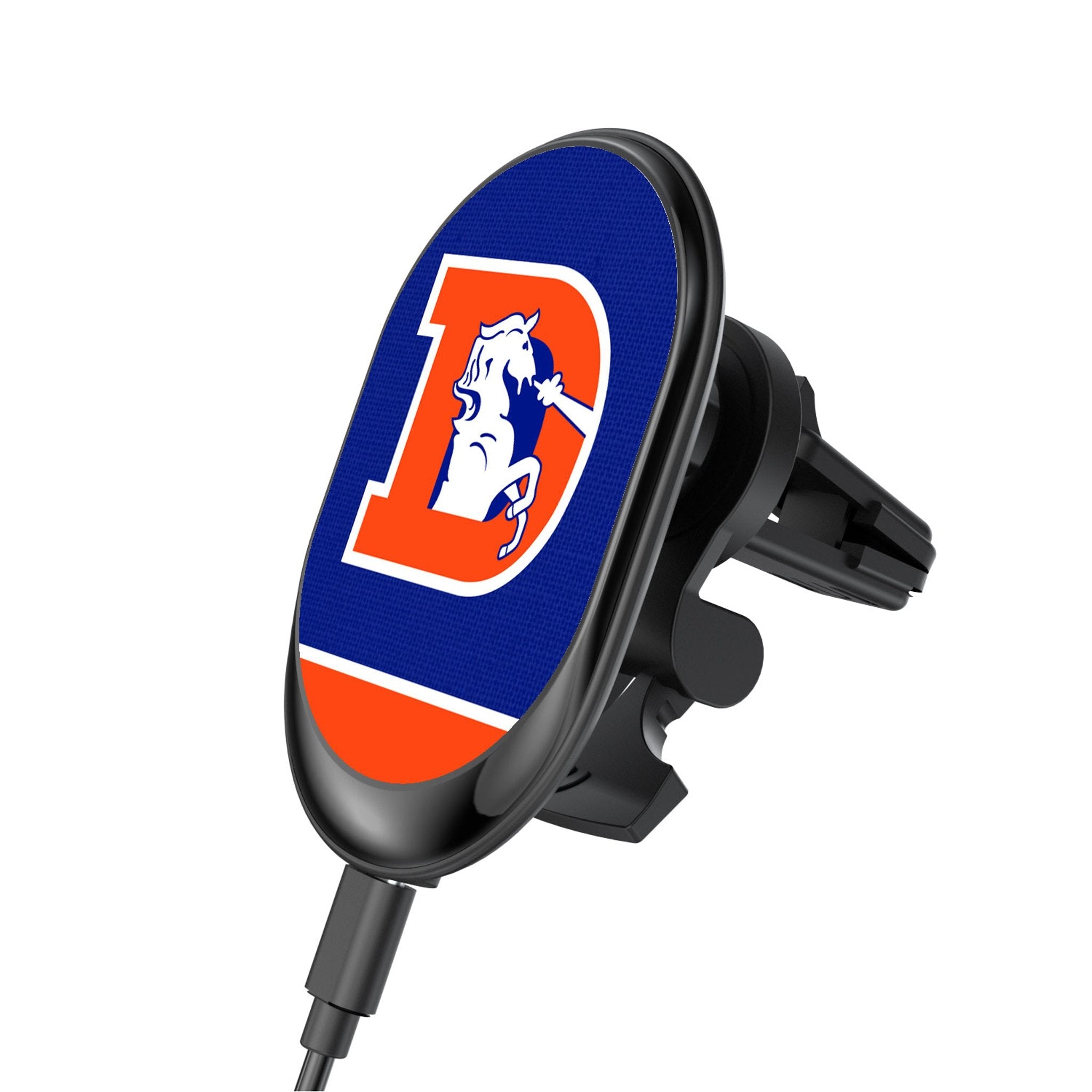Denver Broncos 1993-1996 Historic Collection Endzone Solid Wireless Mag Car Charger 1