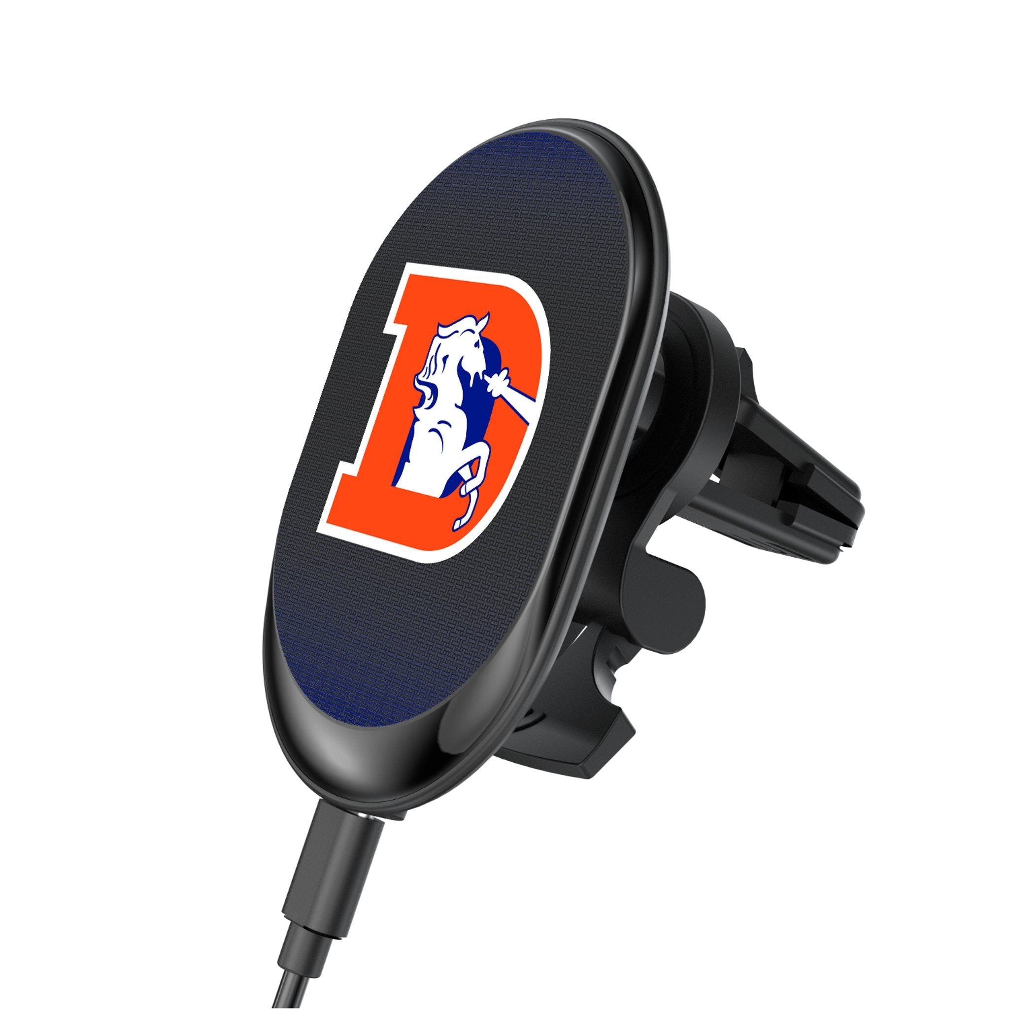 Denver Broncos 1993-1996 Historic Collection Linen Wireless Mag Car Charger 1