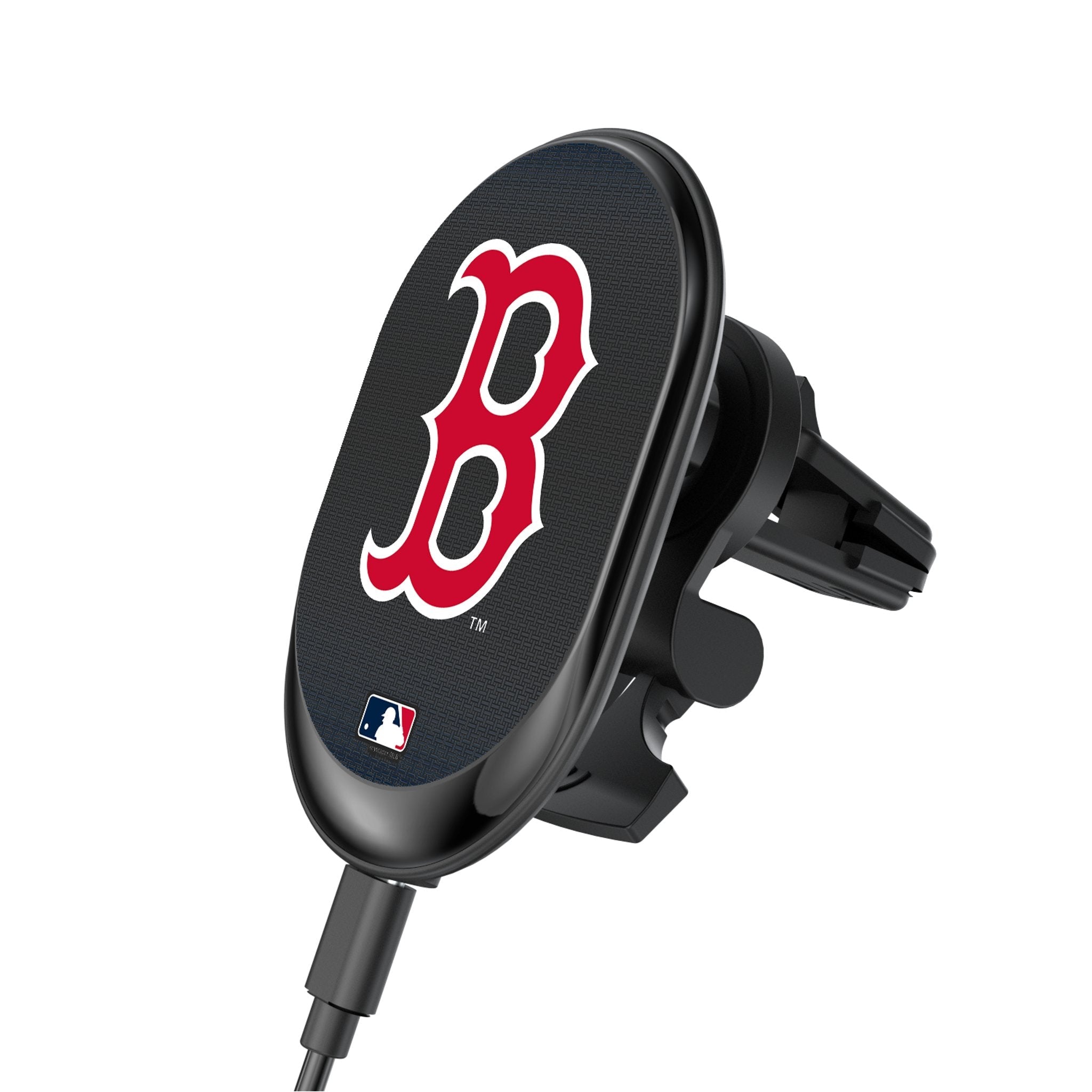 Boston Red Sox Linen Wireless Mag Car Charger 1
