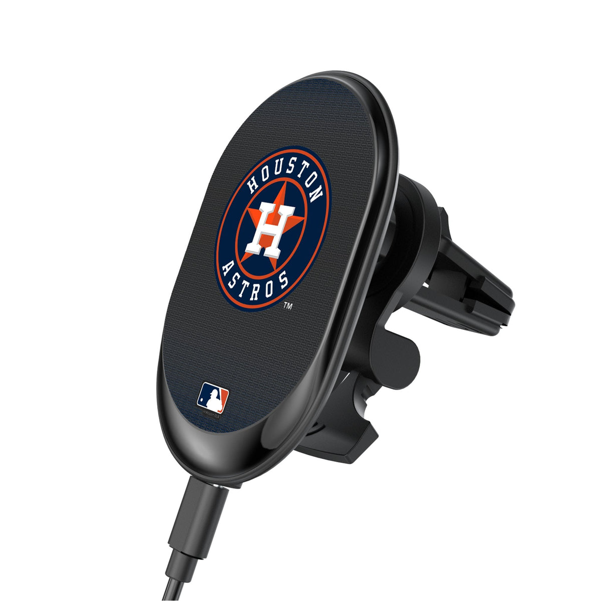 Houston Astros Linen Wireless Mag Car Charger 1