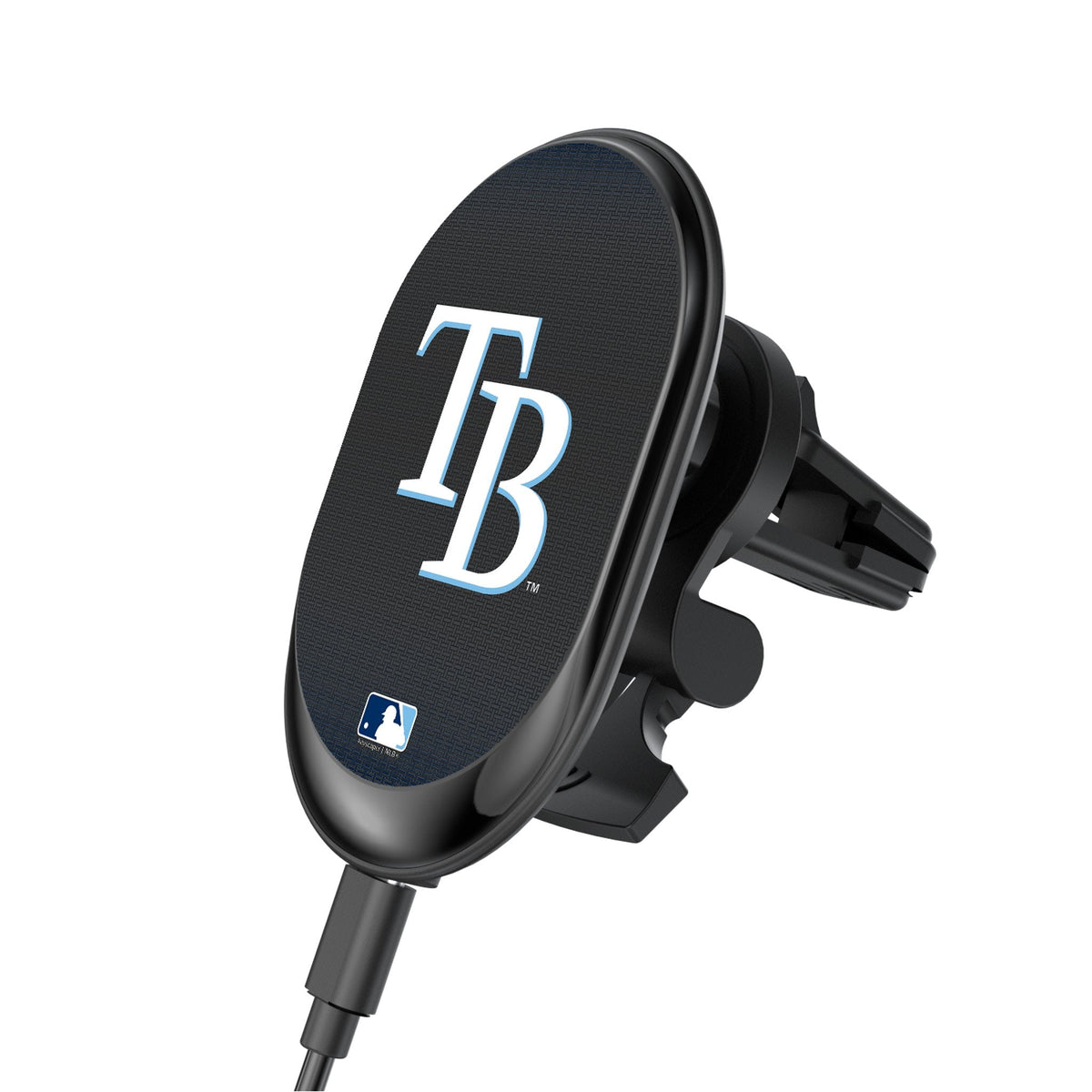 Tampa Bay Rays Linen Wireless Mag Car Charger