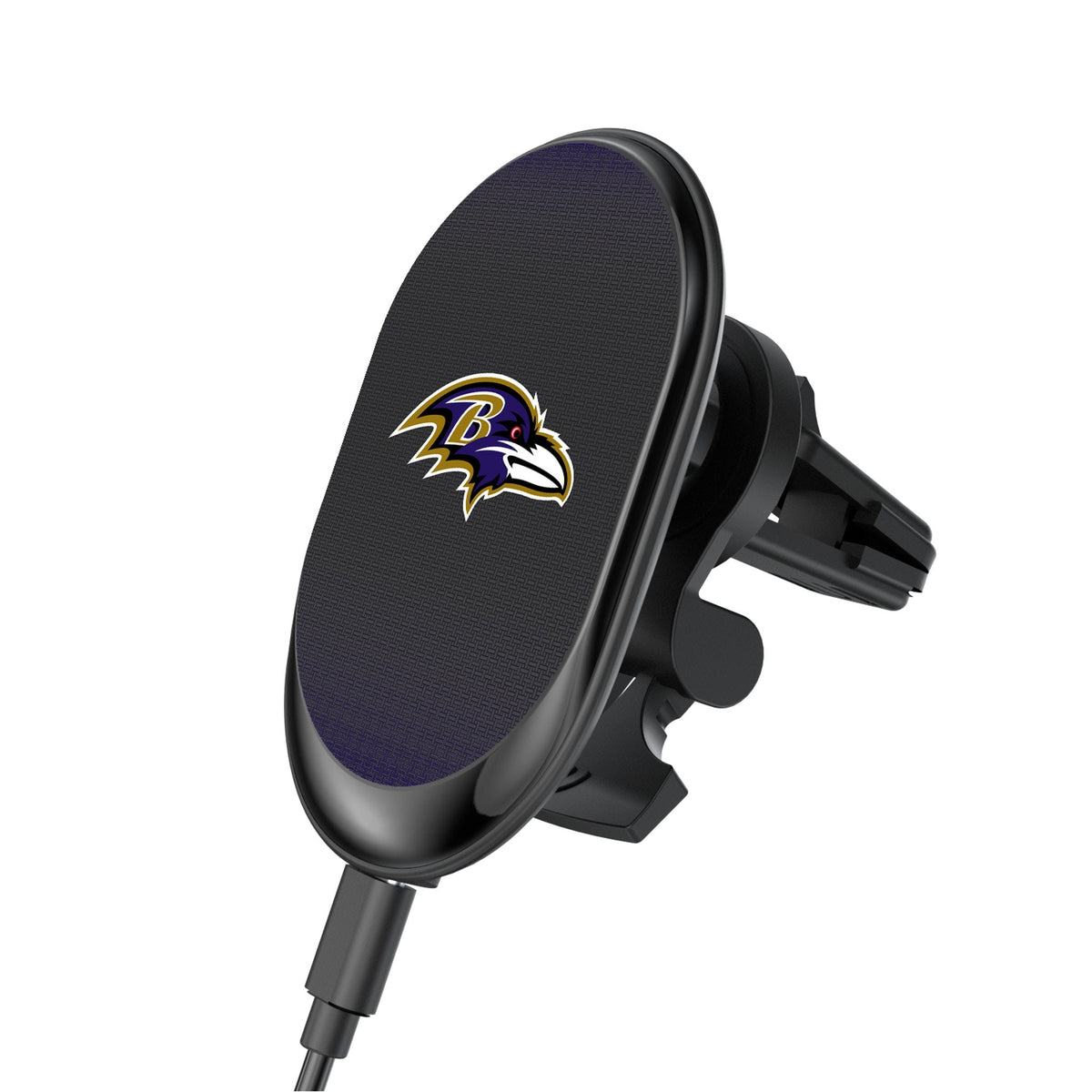 Baltimore Ravens Linen Wireless Mag Car Charger 1