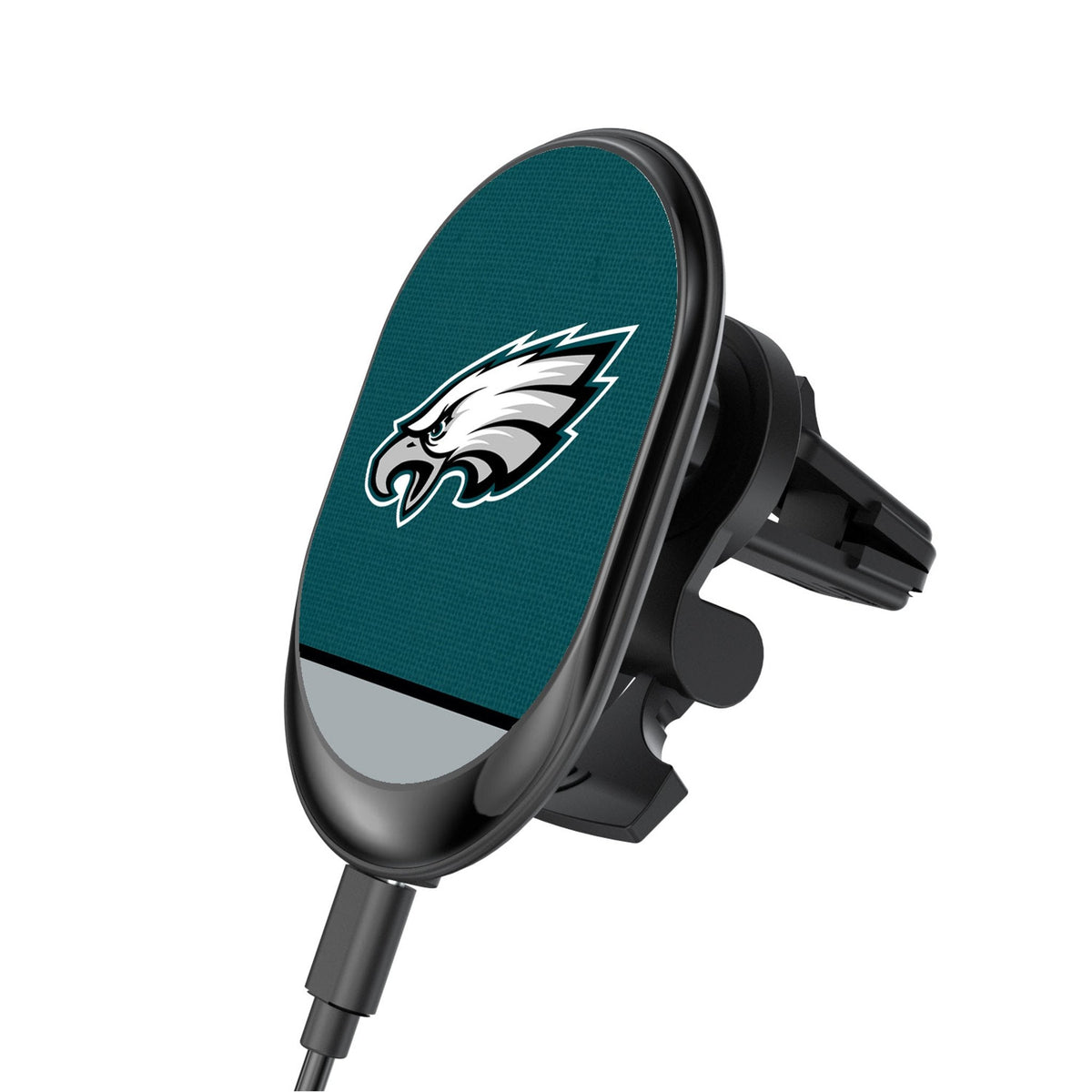 Philadelphia Eagles Endzone Solid Wireless Mag Car Charger 1