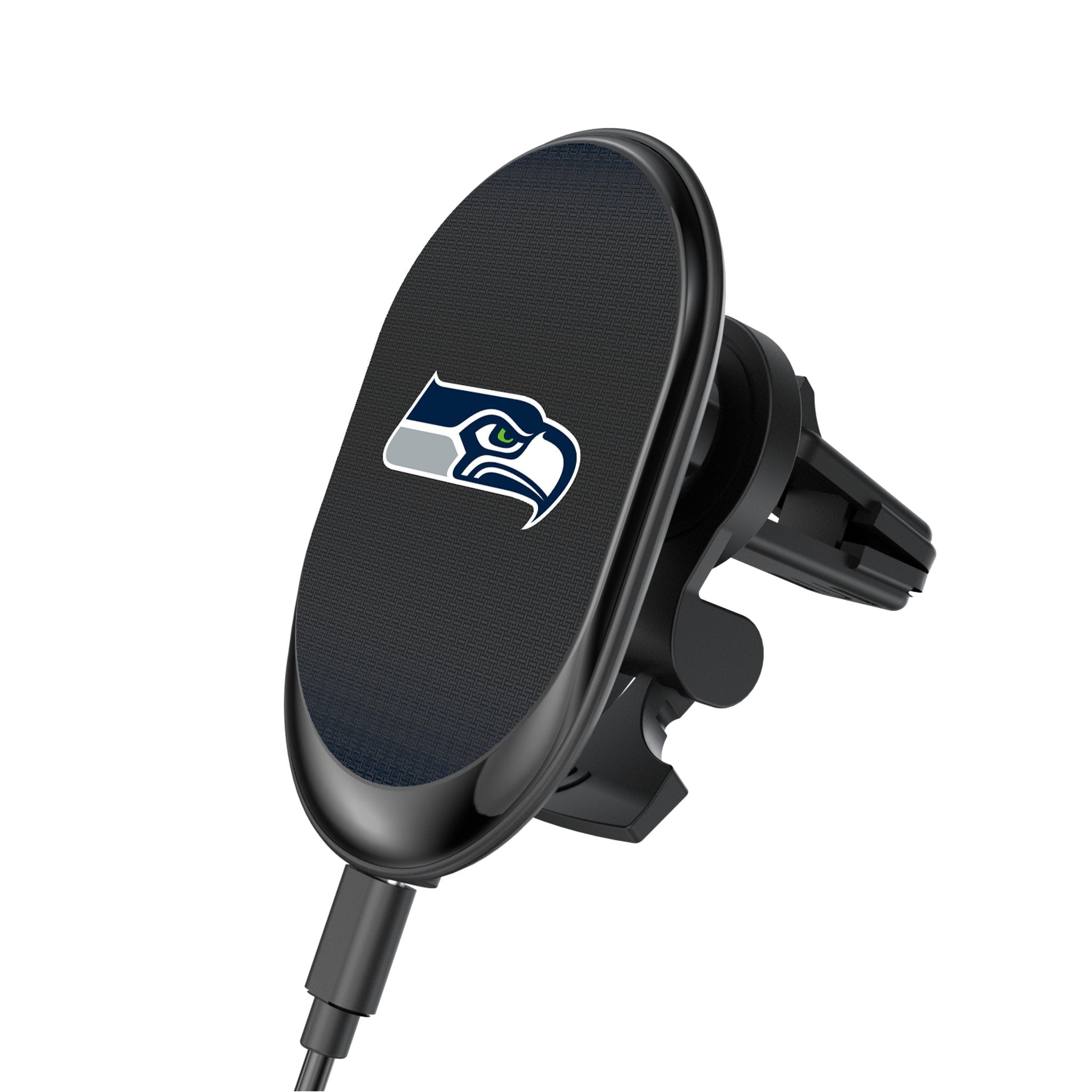 Seattle Seahawks Linen Wireless Mag Car Charger 1