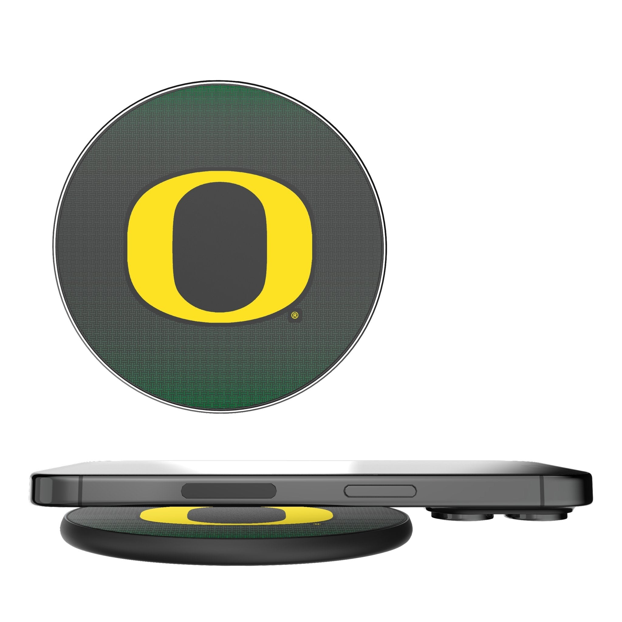 University of Oregon Ducks Linen 15-Watt Wireless Charger