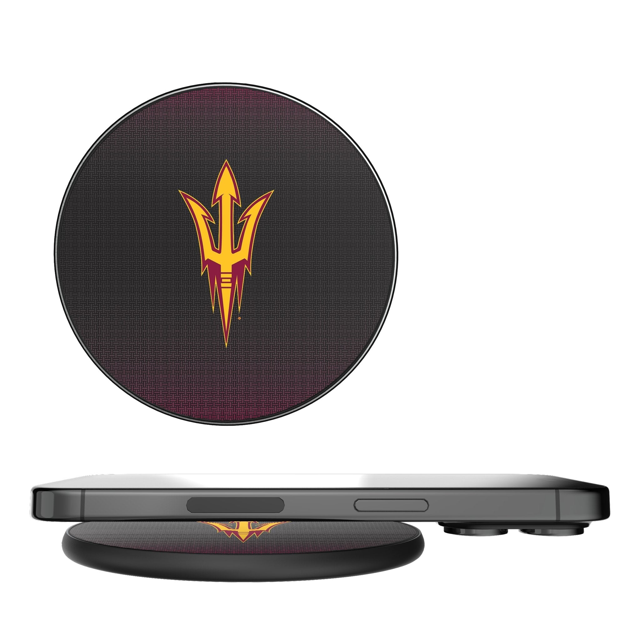 Arizona State University Sun Devils Linen 15-Watt Wireless Charger