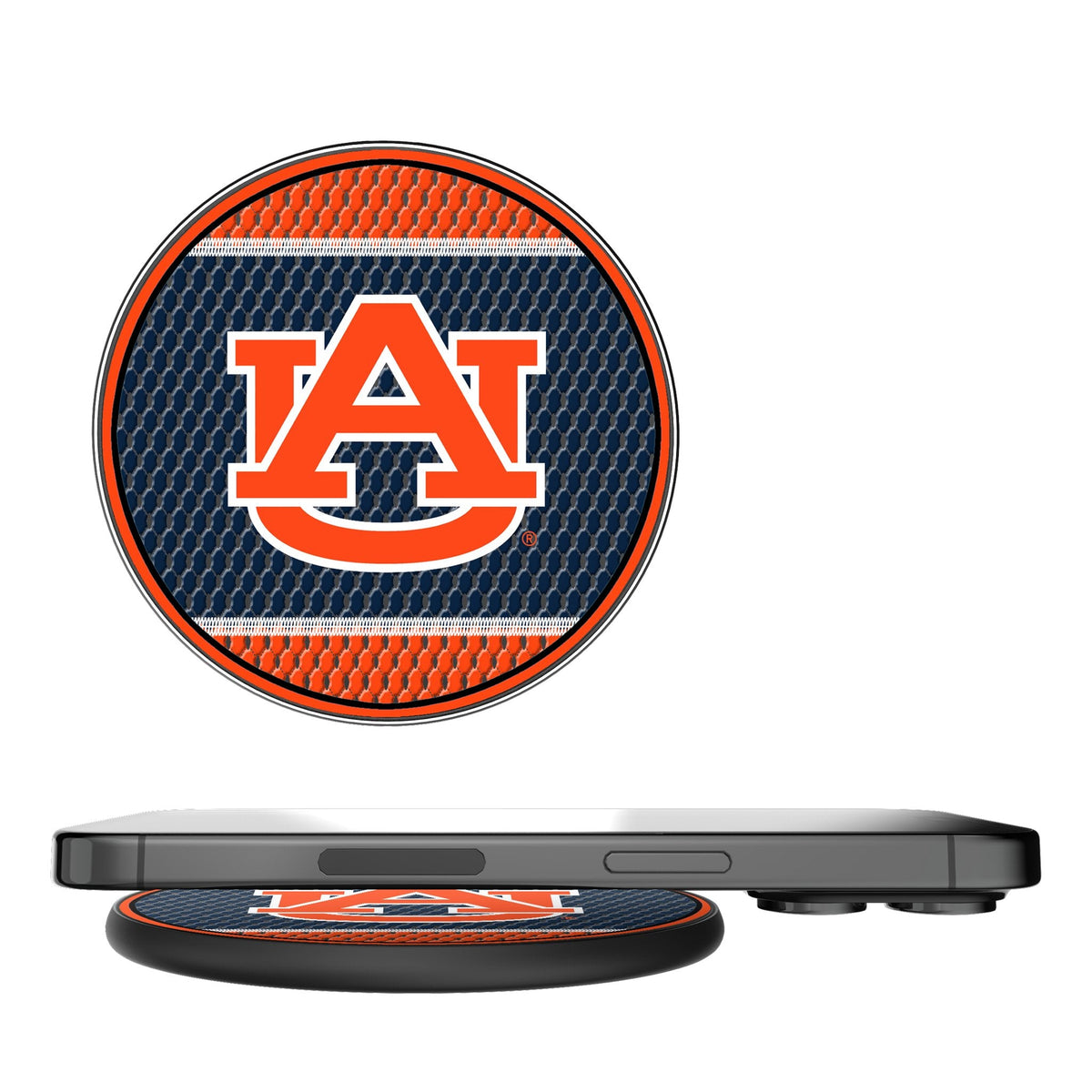 University of Auburn Tigers Mesh 15-Watt Wireless Charger