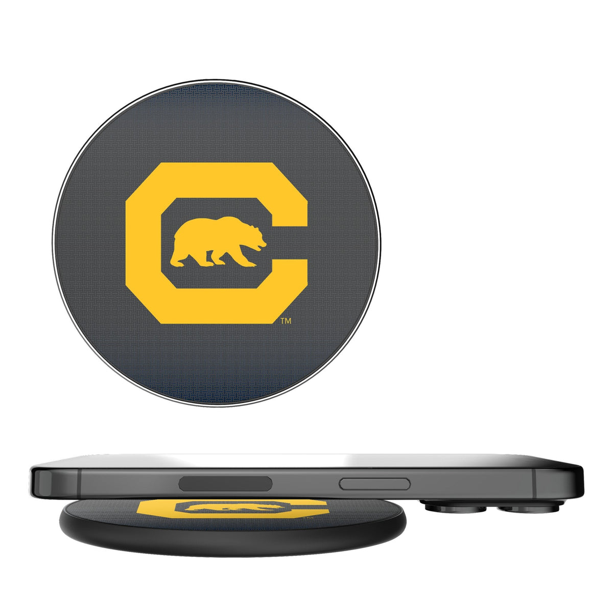 University of California Berkeley Golden Bears Linen 15-Watt Wireless Charger
