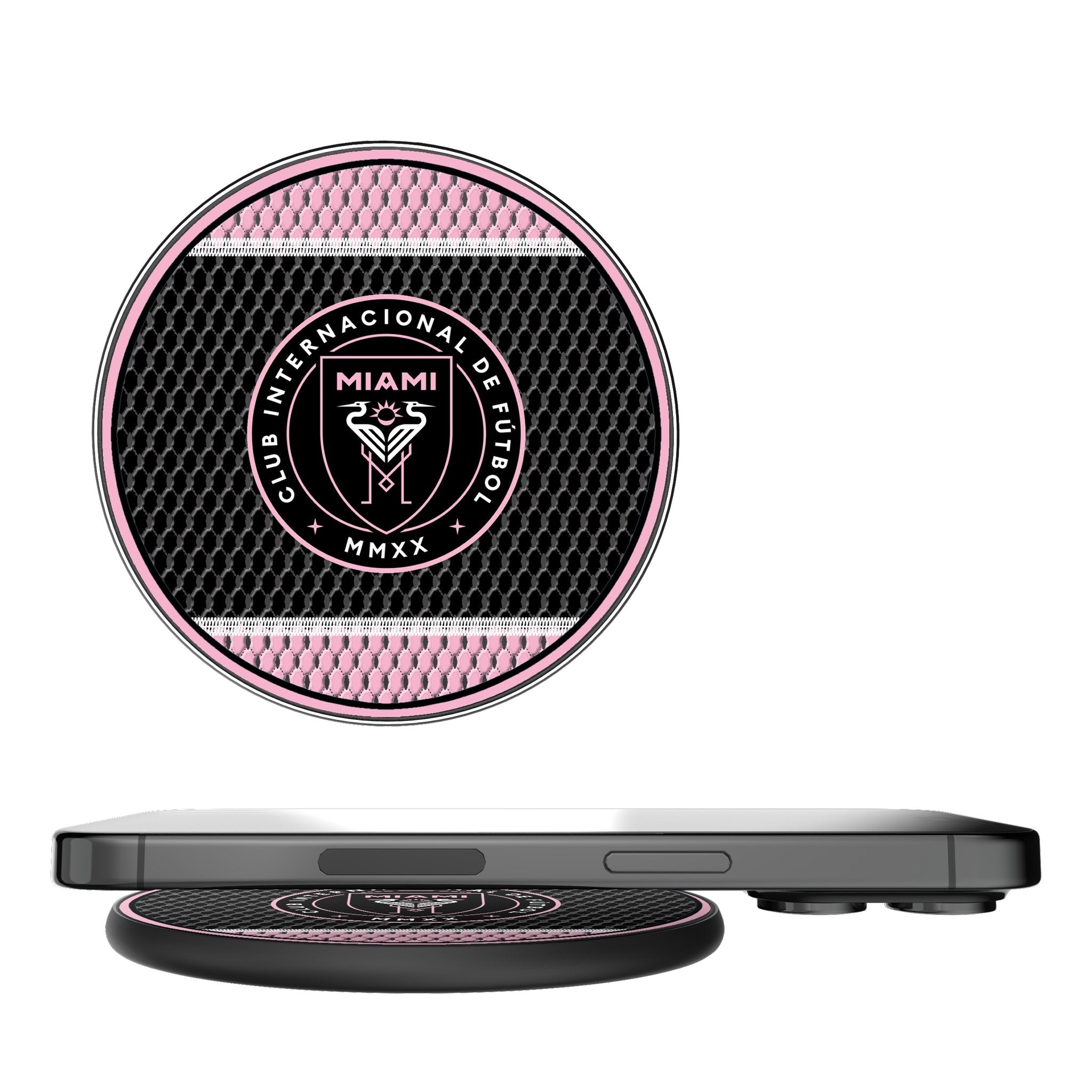 Inter Miami CF Mesh 15-Watt Wireless Charger 1