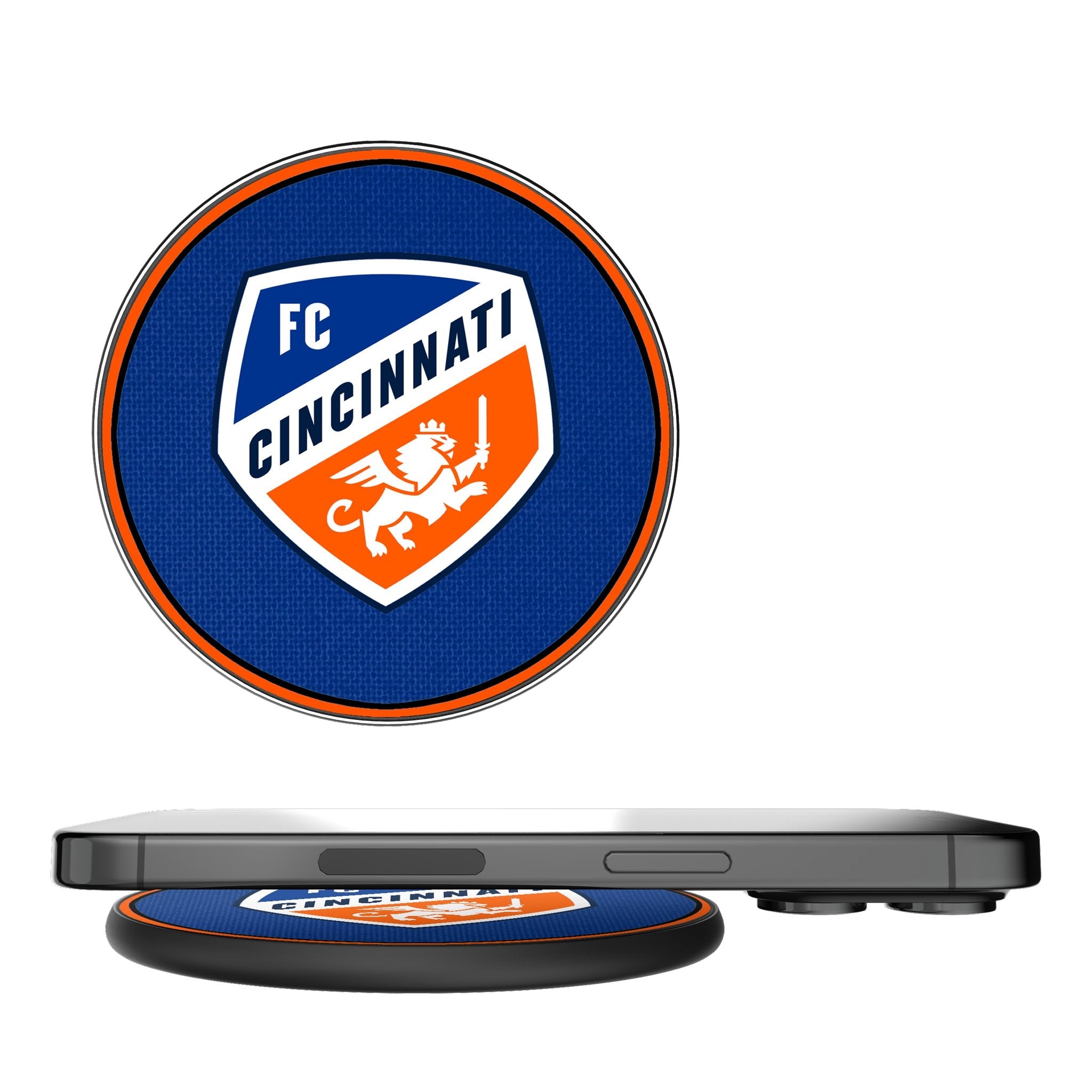 FC Cincinnati Solid 15-Watt Wireless Charger 1