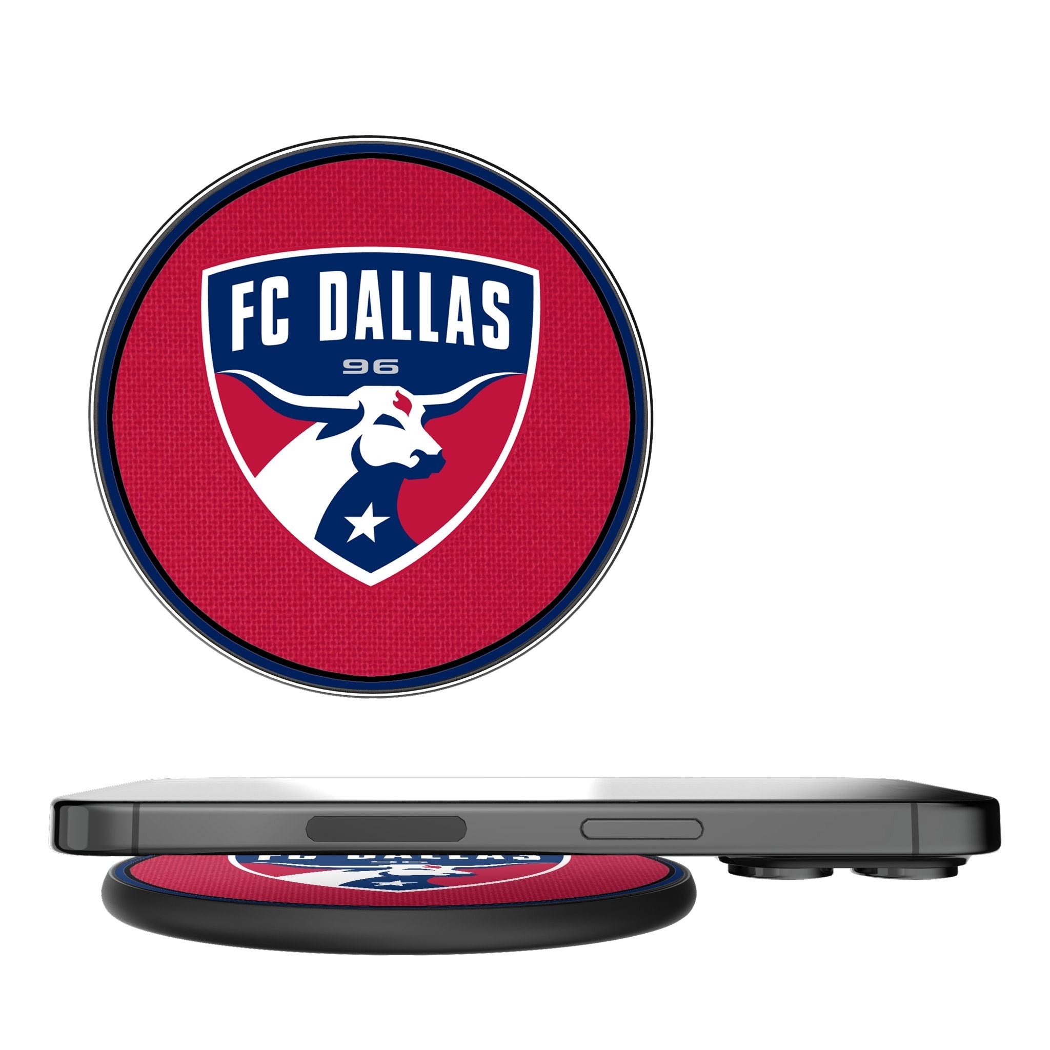 FC Dallas Solid 15-Watt Wireless Charger 1