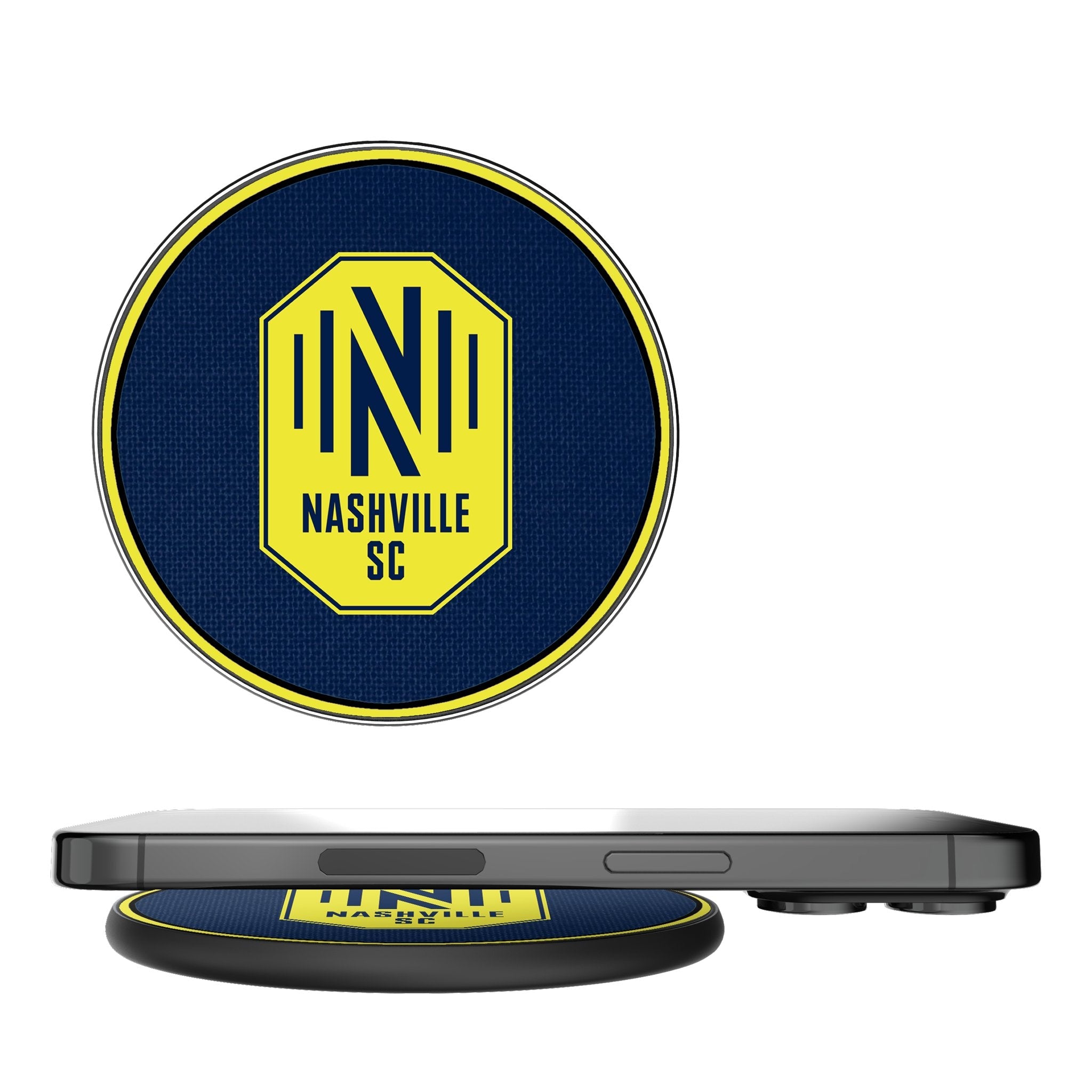Nashville SC Solid 15-Watt Wireless Charger 1