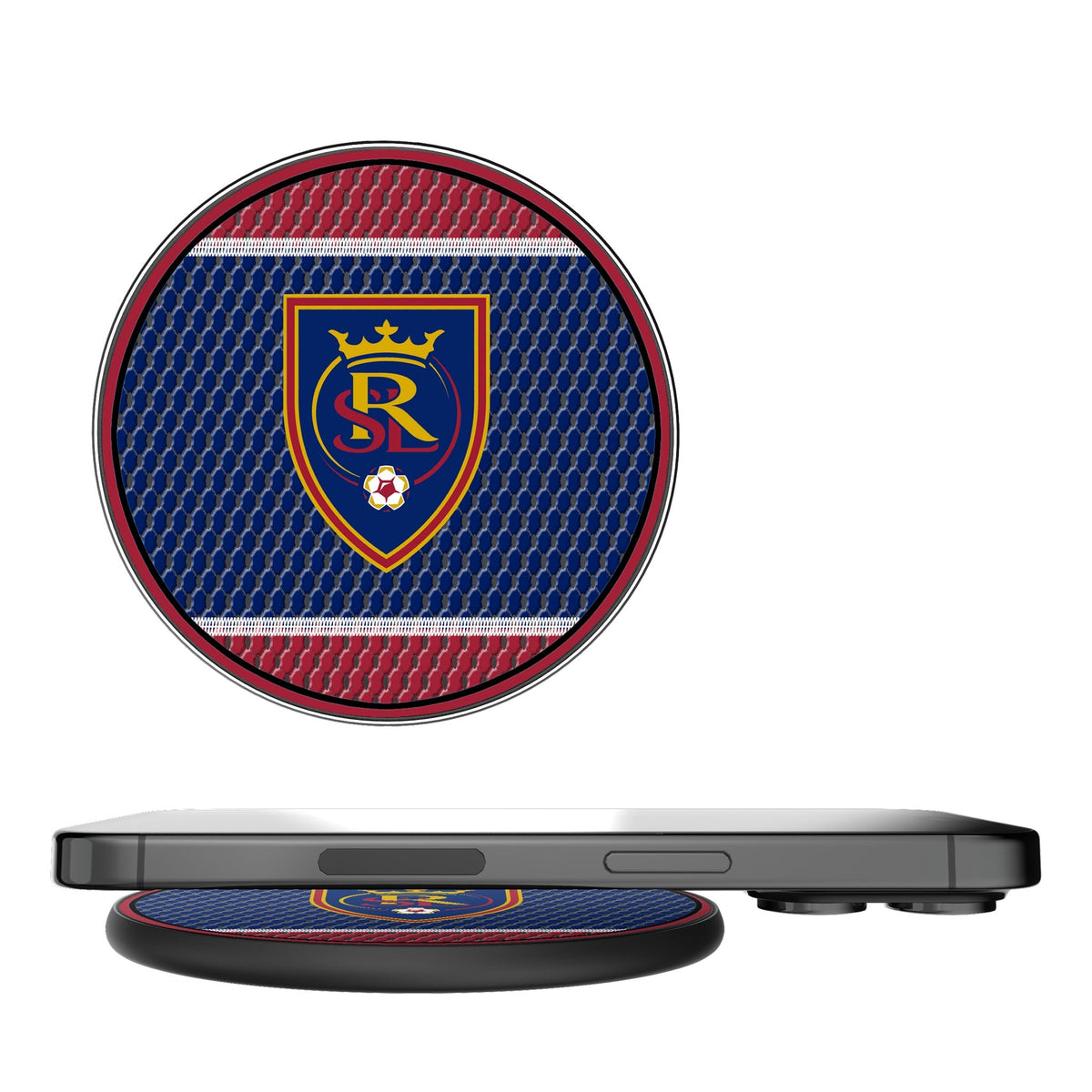 Real Salt Lake Mesh 15-Watt Wireless Charger