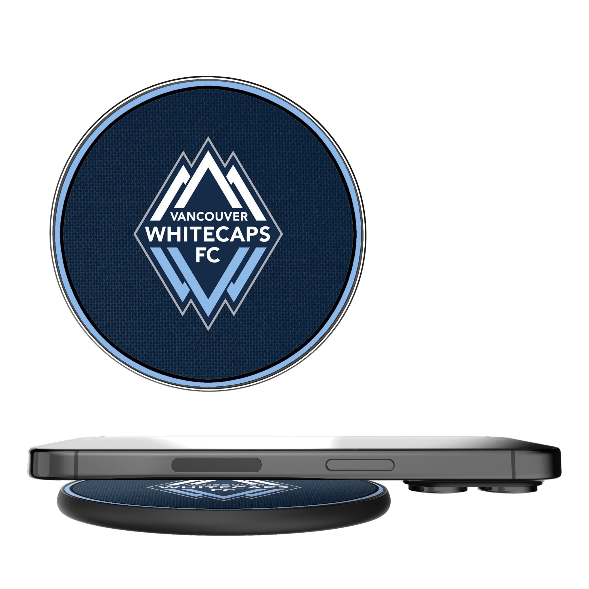 Vancouver Whitecaps Solid 15-Watt Wireless Charger