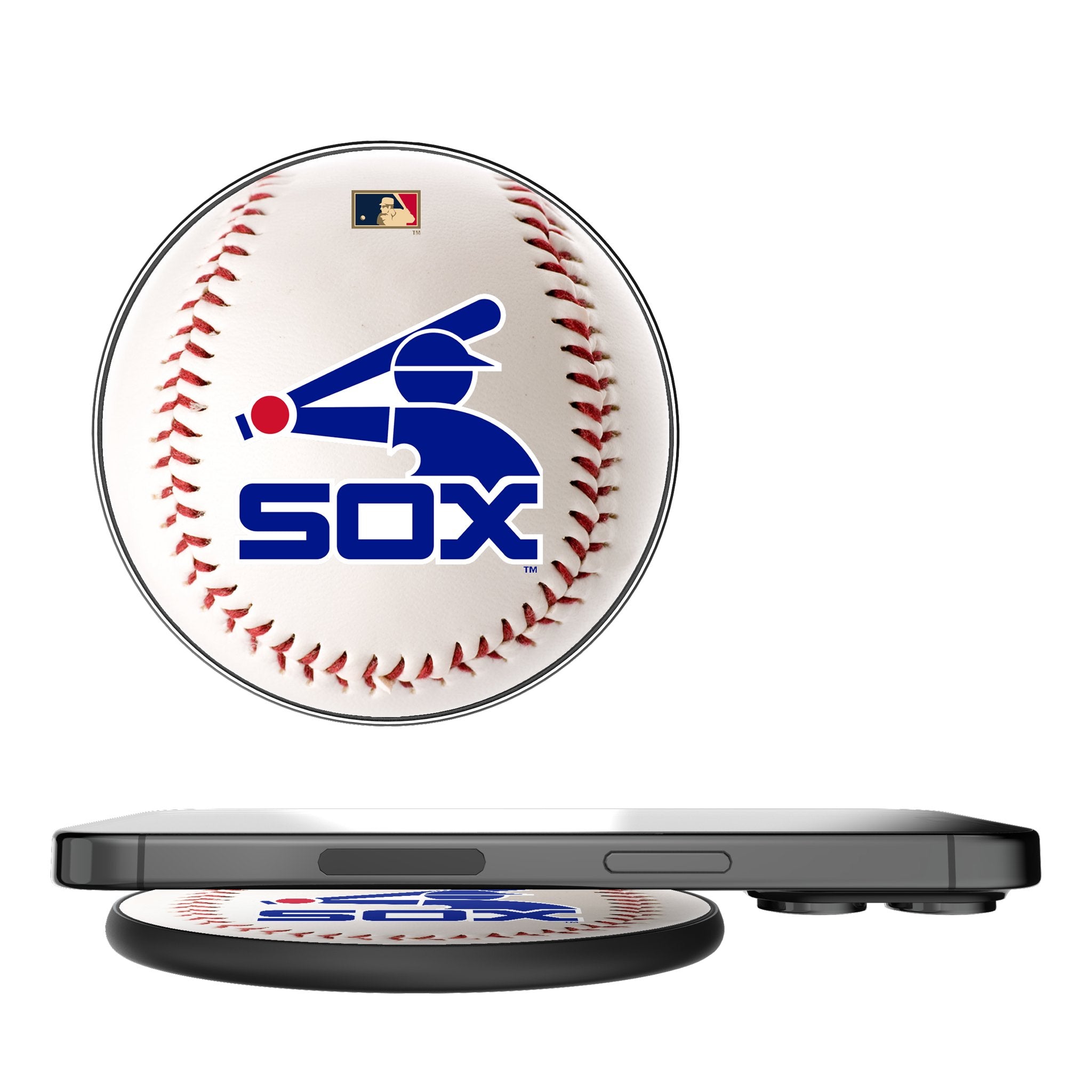 Chicago White Sox 1976-1981 - Cooperstown Collection Baseball 15-Watt Wireless Charger 1
