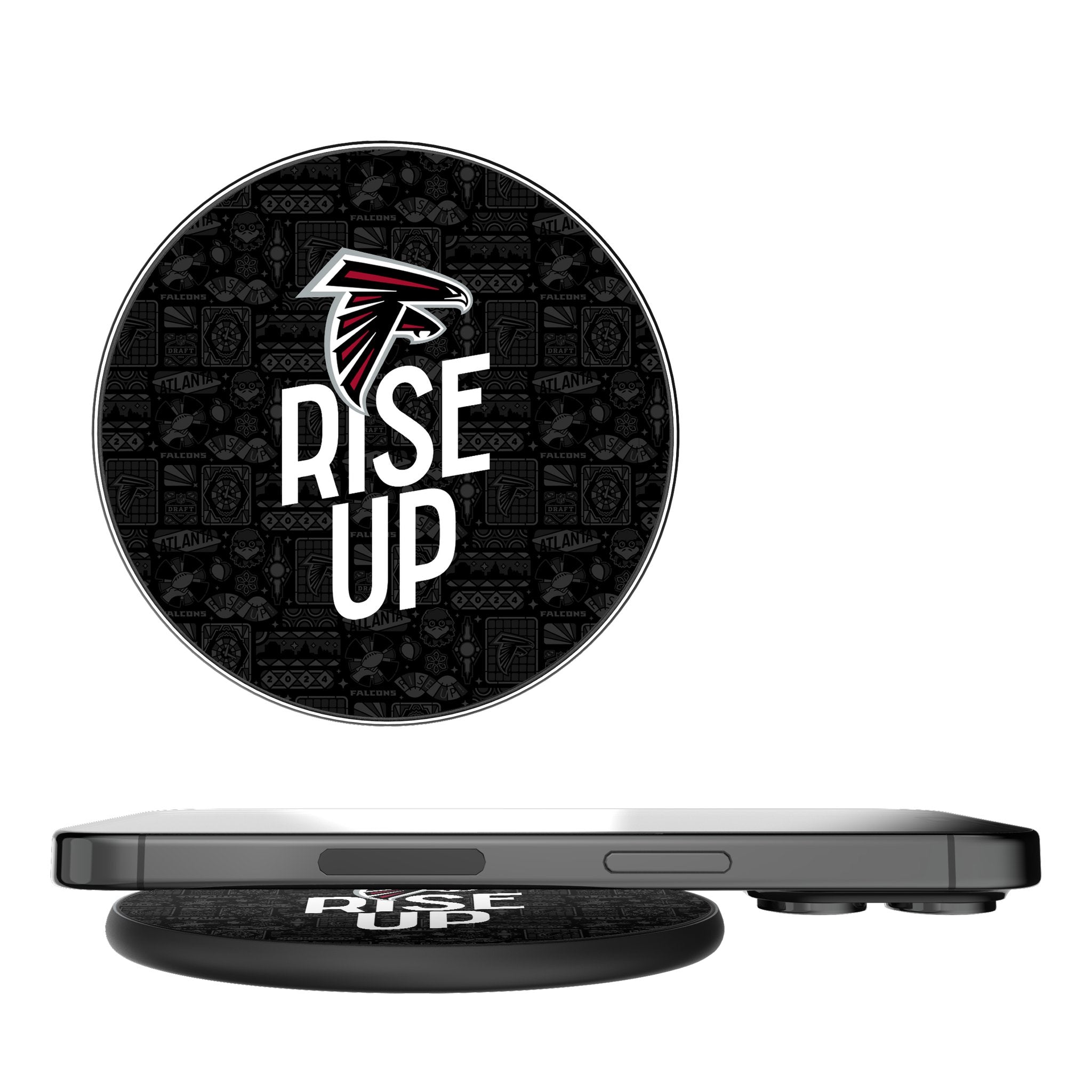 Atlanta Falcons 2024 Illustrated Limited Edition 15-Watt Wireless Charger