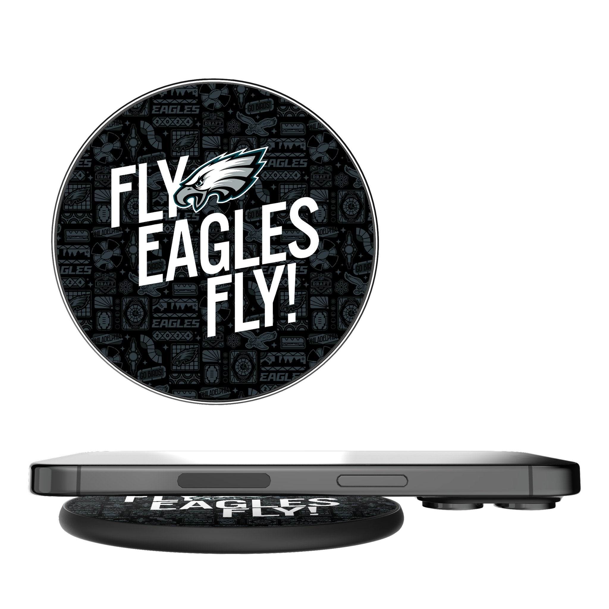 Philadelphia Eagles 2024 Illustrated Limited Edition 15-Watt Wireless Charger 1