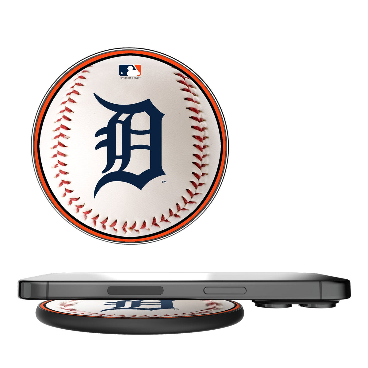 Detroit Tigers Baseball 15-Watt Wireless Charger 1