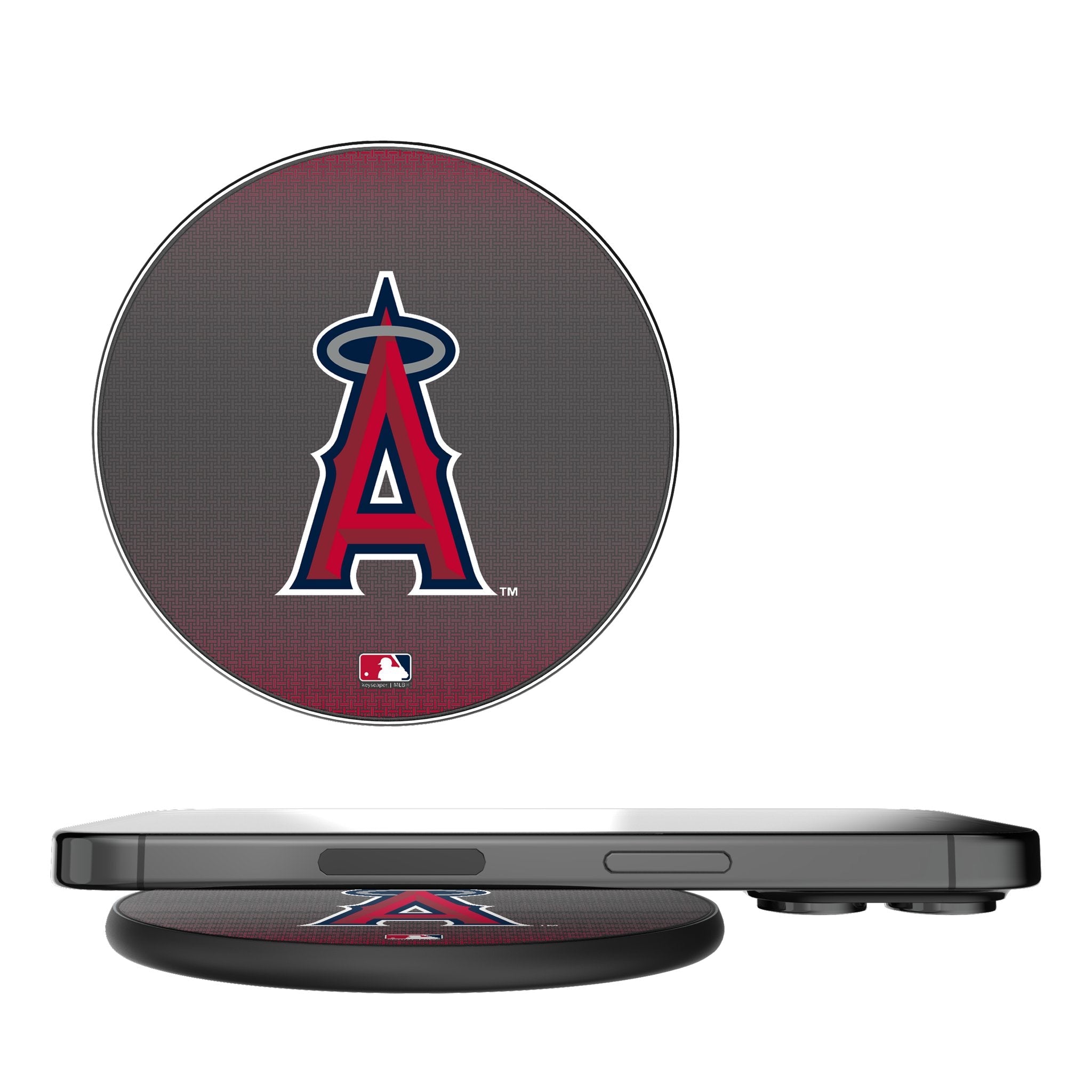 Los Angeles Angels Linen 15-Watt Wireless Charger