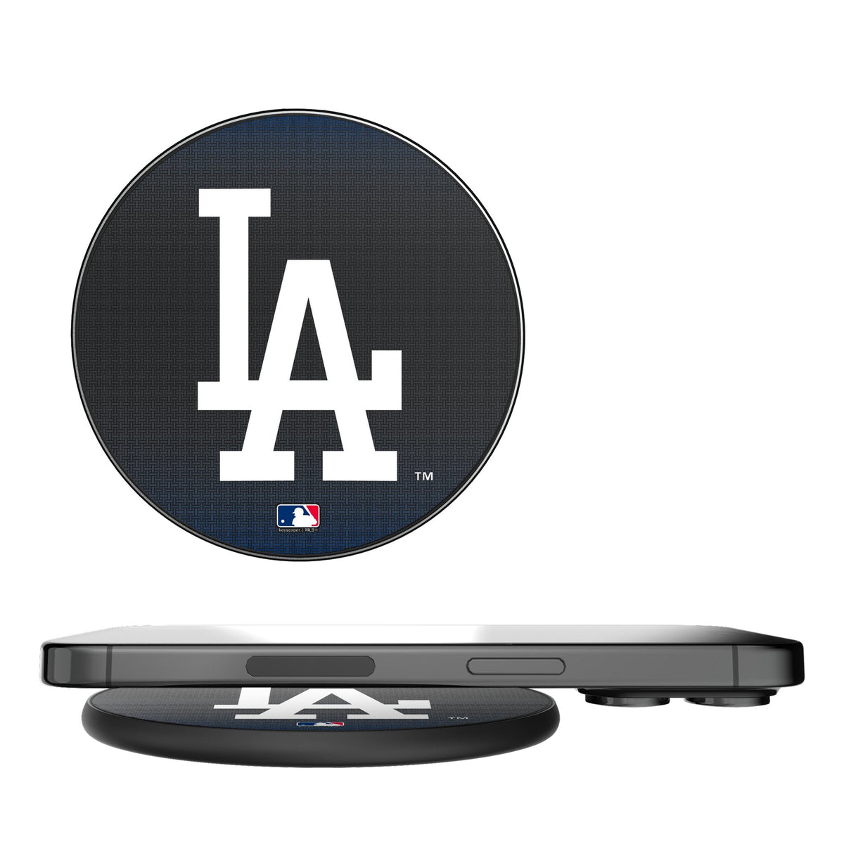 LA Dodgers Linen 15-Watt Wireless Charger 1
