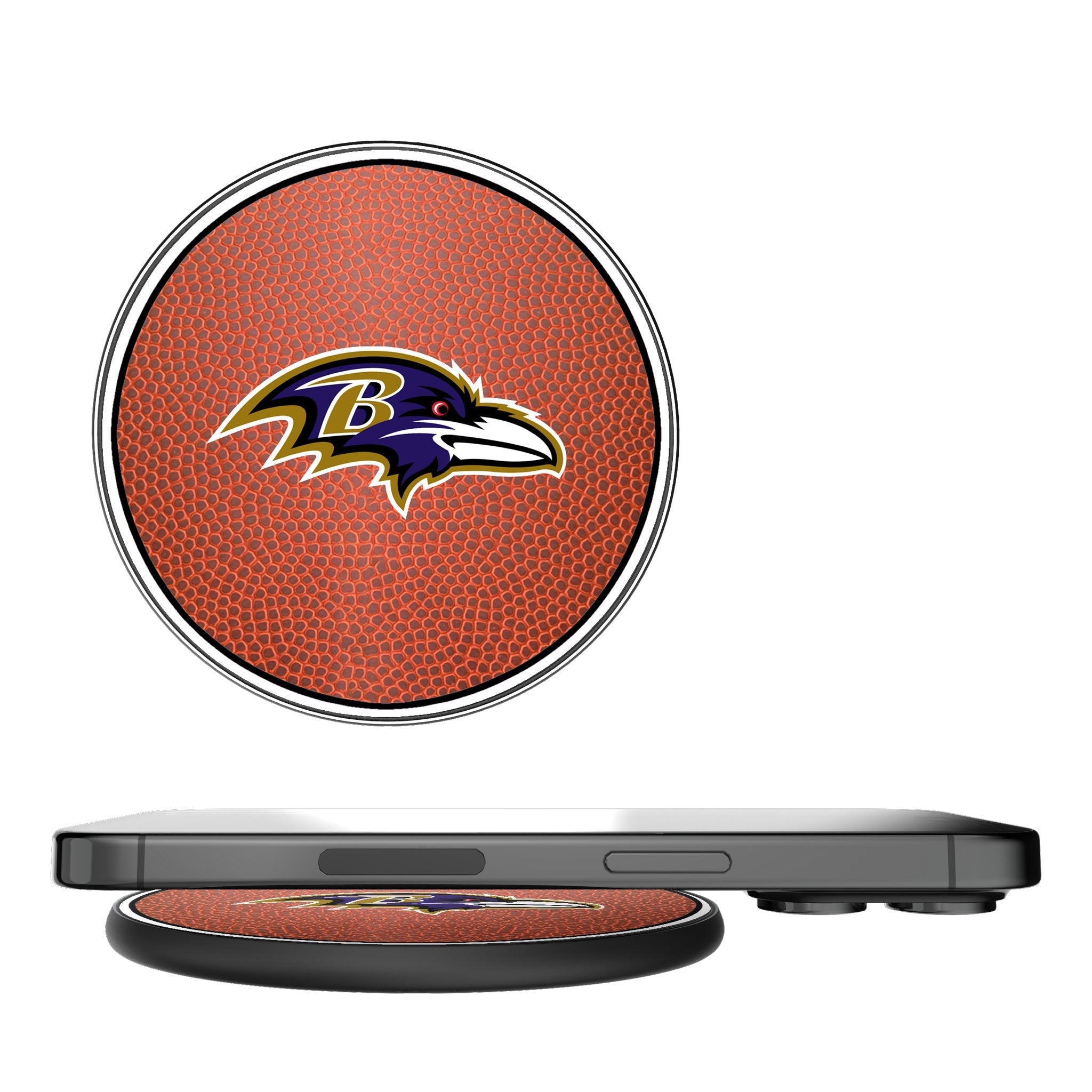 Baltimore Ravens Football 15-Watt Wireless Charger