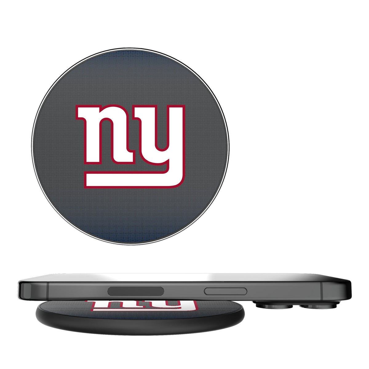 New York Giants Linen 15-Watt Wireless Charger 1