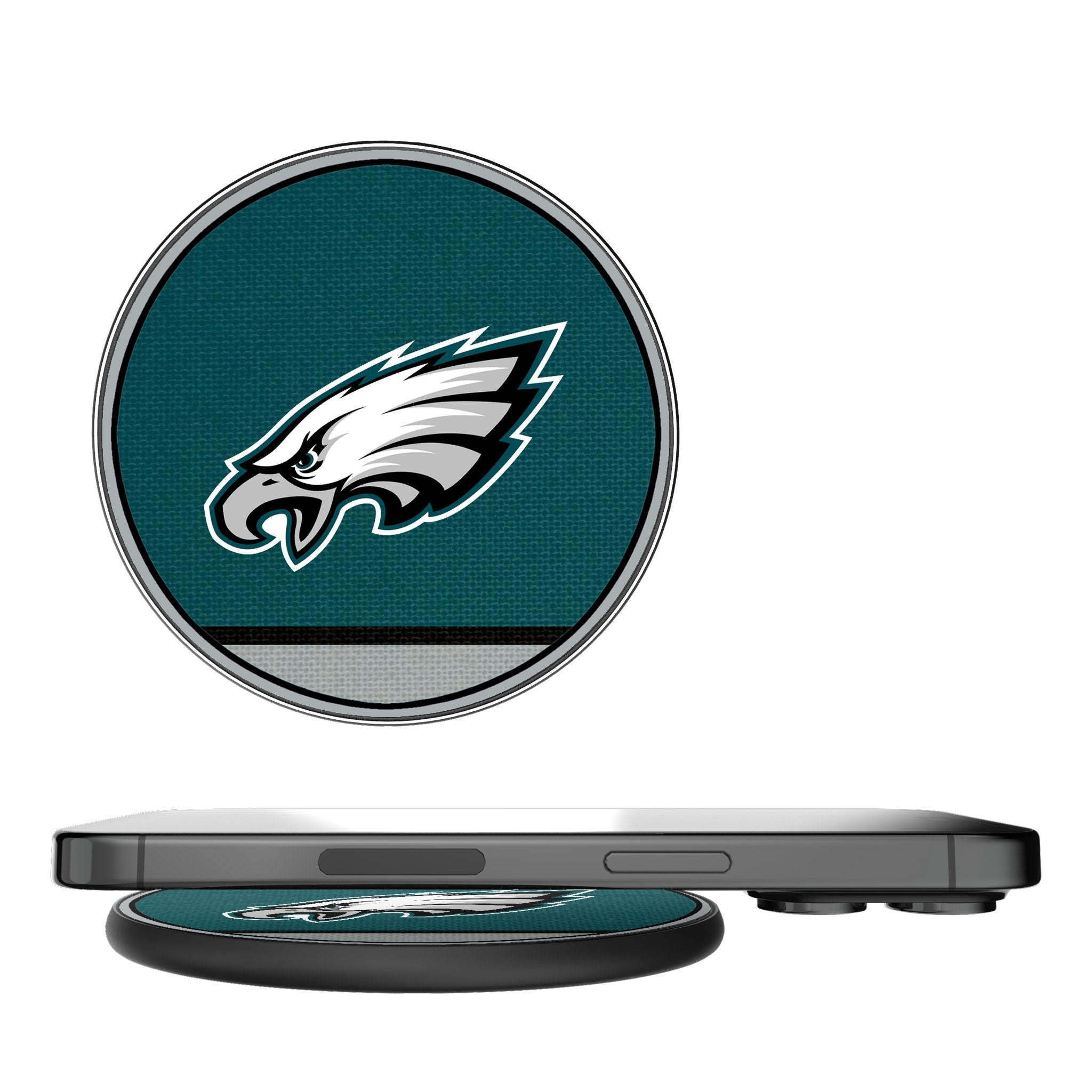 Philadelphia Eagles Stripe 15-Watt Wireless Charger 1