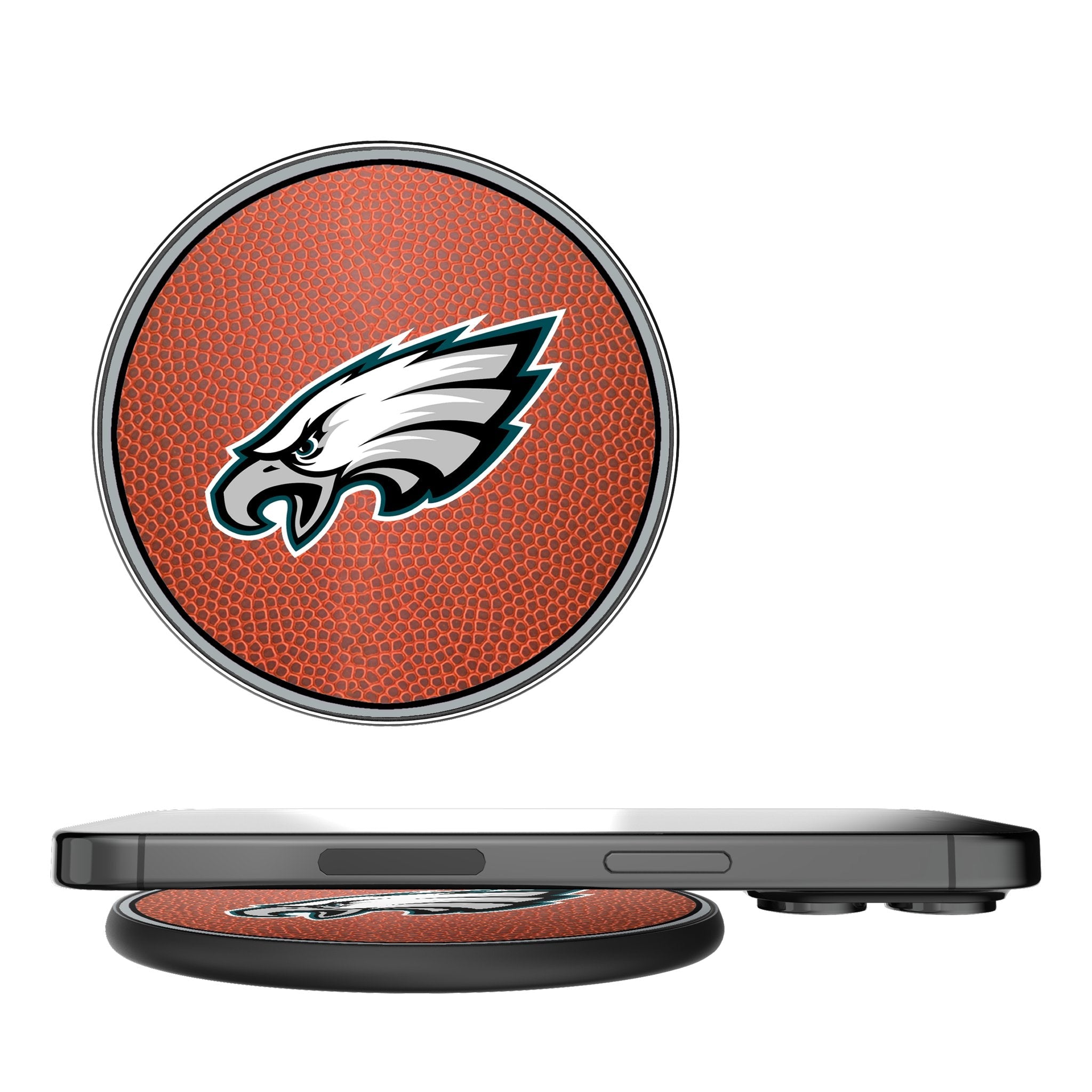 Philadelphia Eagles Football 15-Watt Wireless Charger 1