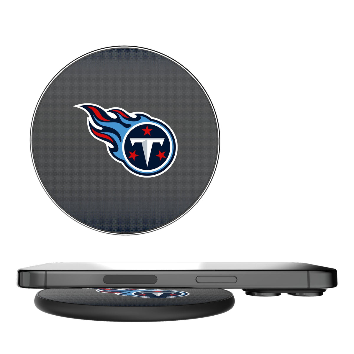 Tennessee Titans Linen 15-Watt Wireless Charger 1