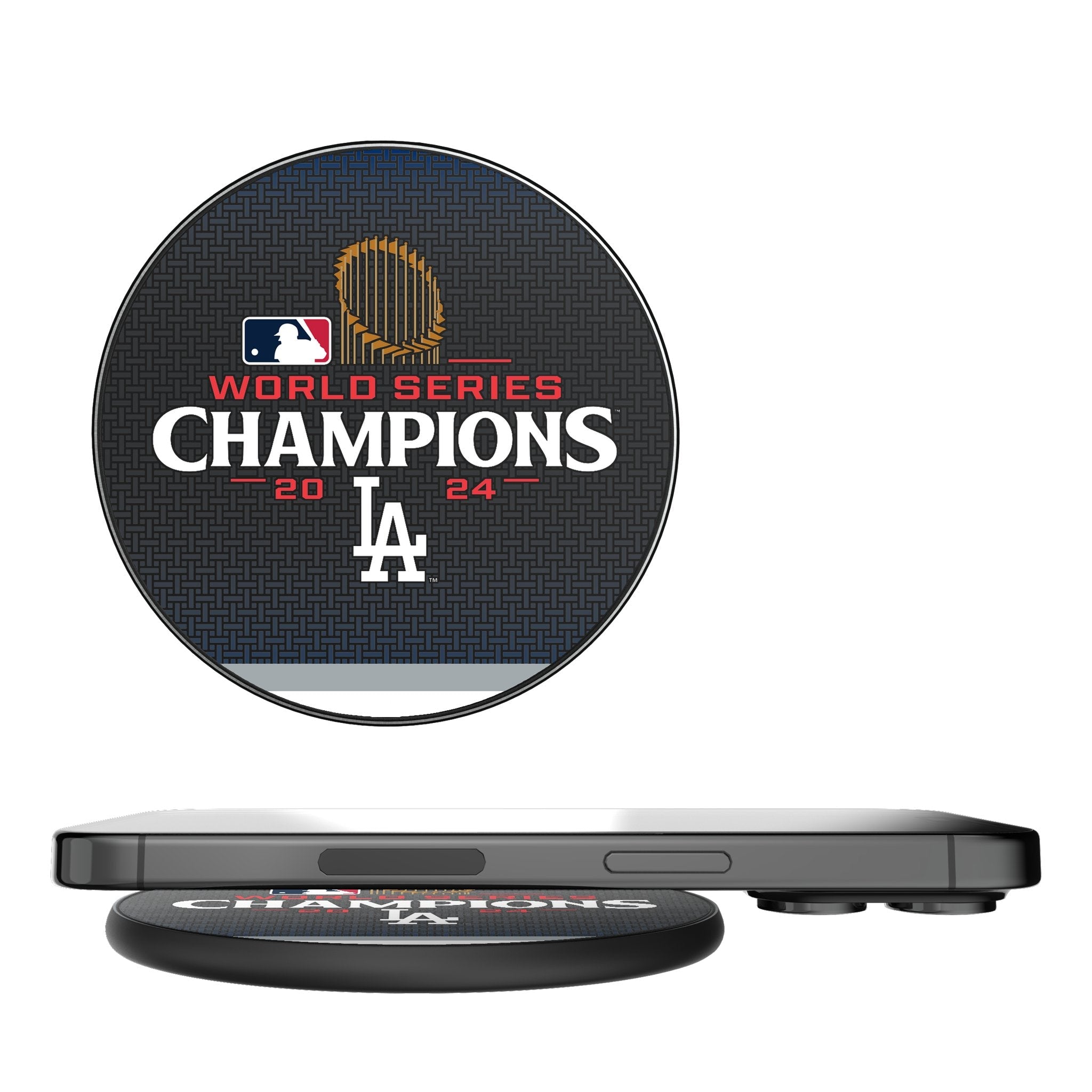 LA Dodgers 2024 MLB World Series 15-Watt Wireless Charger 1