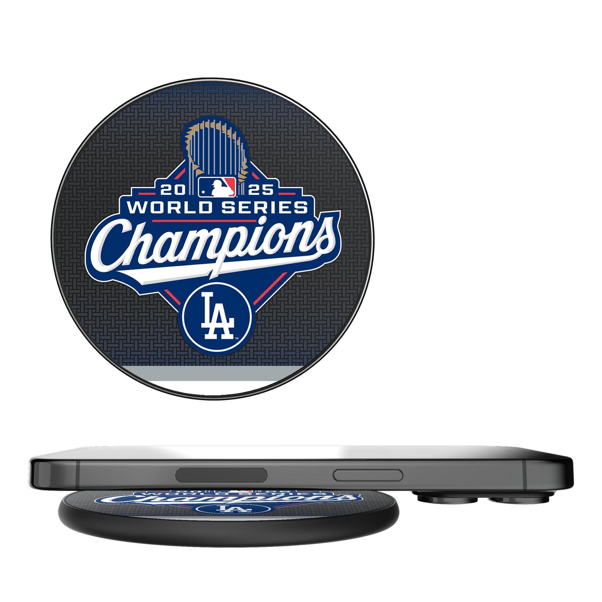 LA Dodgers 2025 MLB World Series 15-Watt Wireless Charger 1