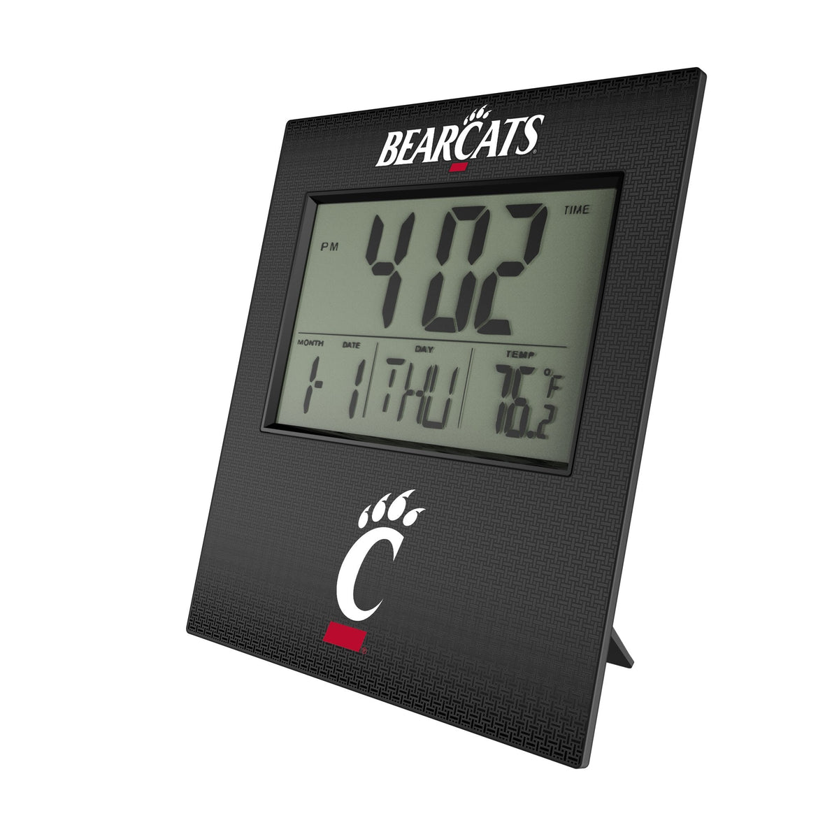 University of Cincinnati Bearcats Linen Wall Clock 1