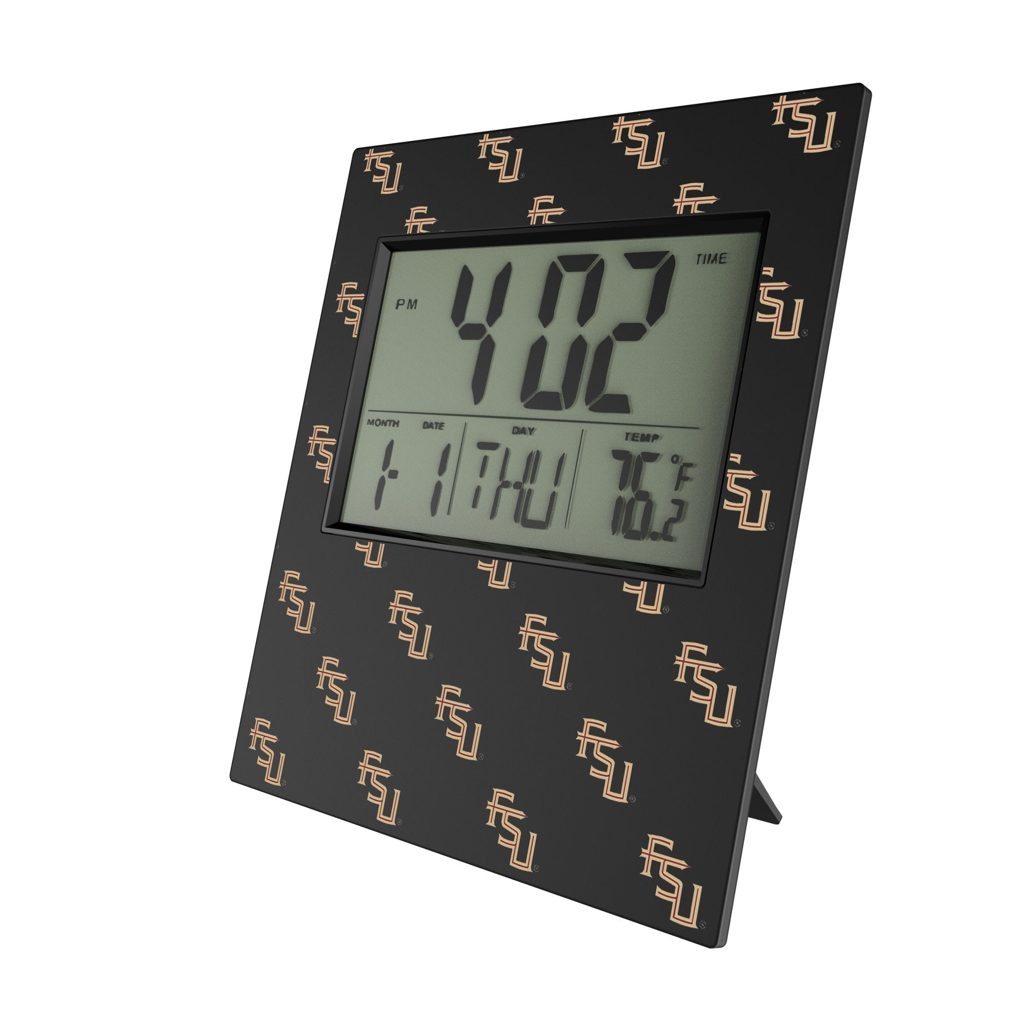Florida State University Seminoles Fashion Pattern Wall Clock
