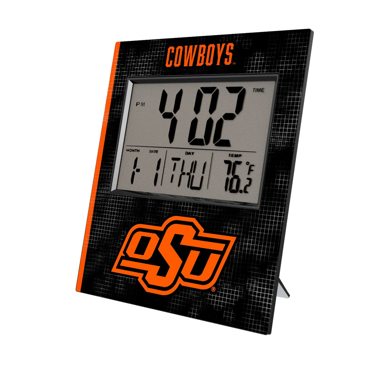 Oklahoma State University Cowboys Hatch Wall Clock 1