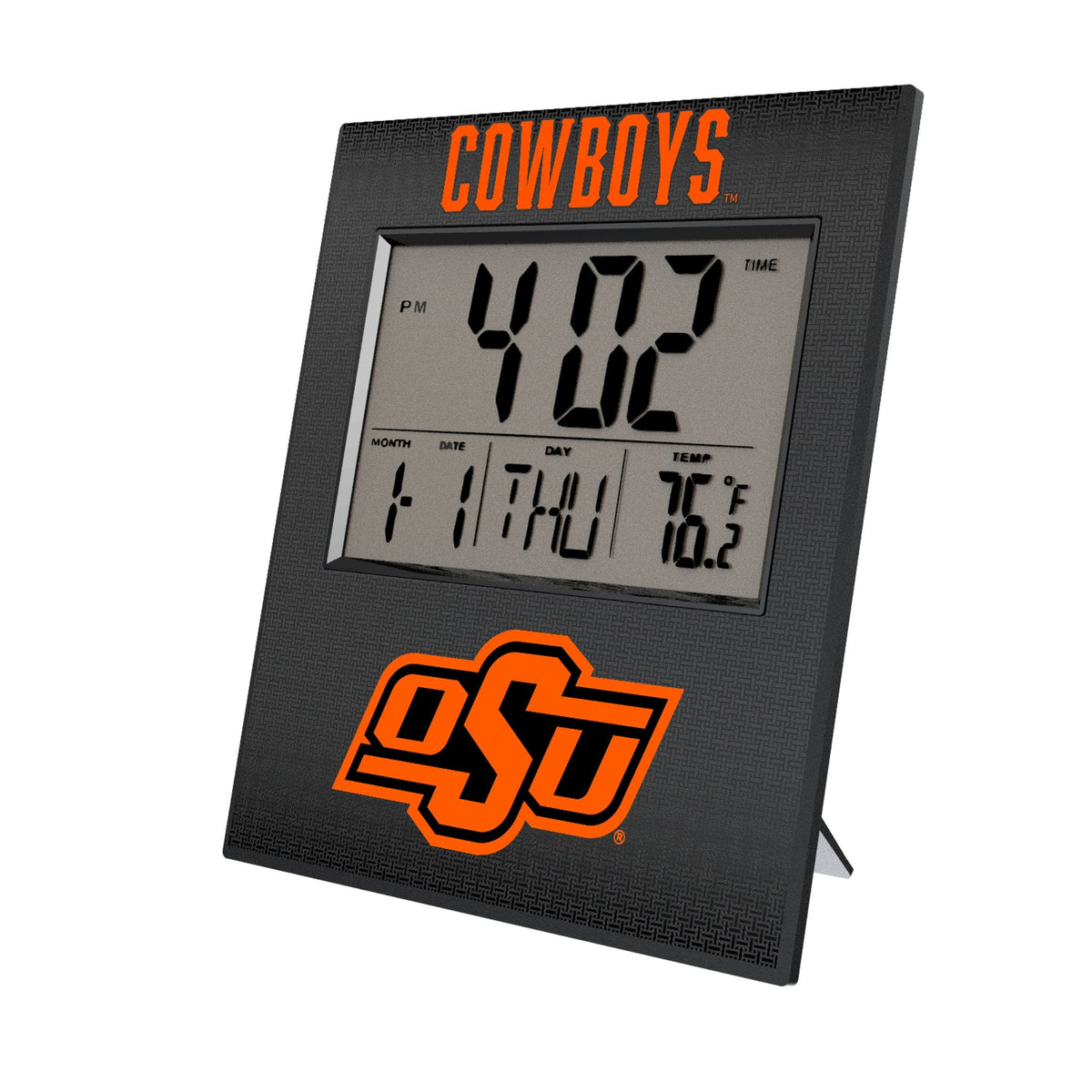 Oklahoma State University Cowboys Linen Wall Clock 1