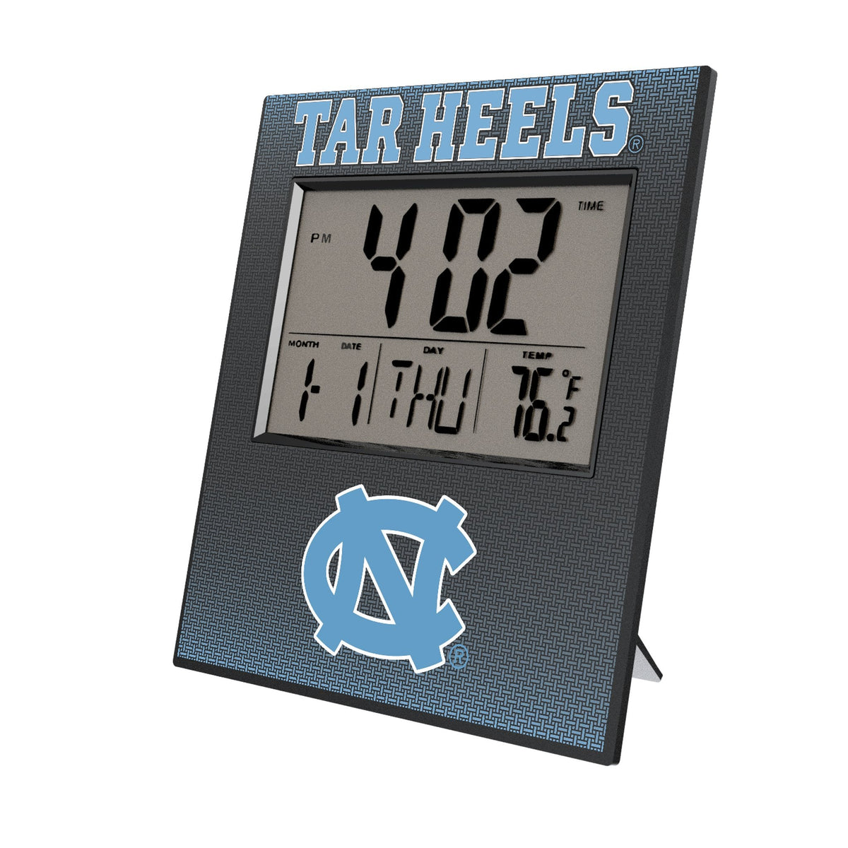 University of North Carolina Tar Heels Linen Wall Clock 1