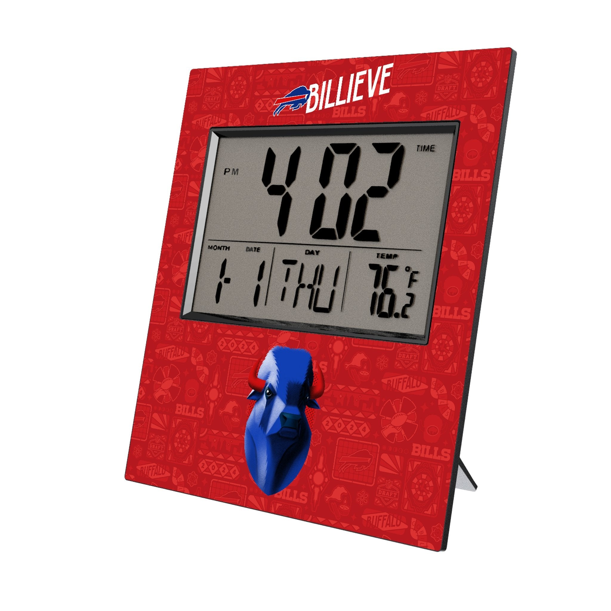 Buffalo Bills 2024 Edition Wall Clock