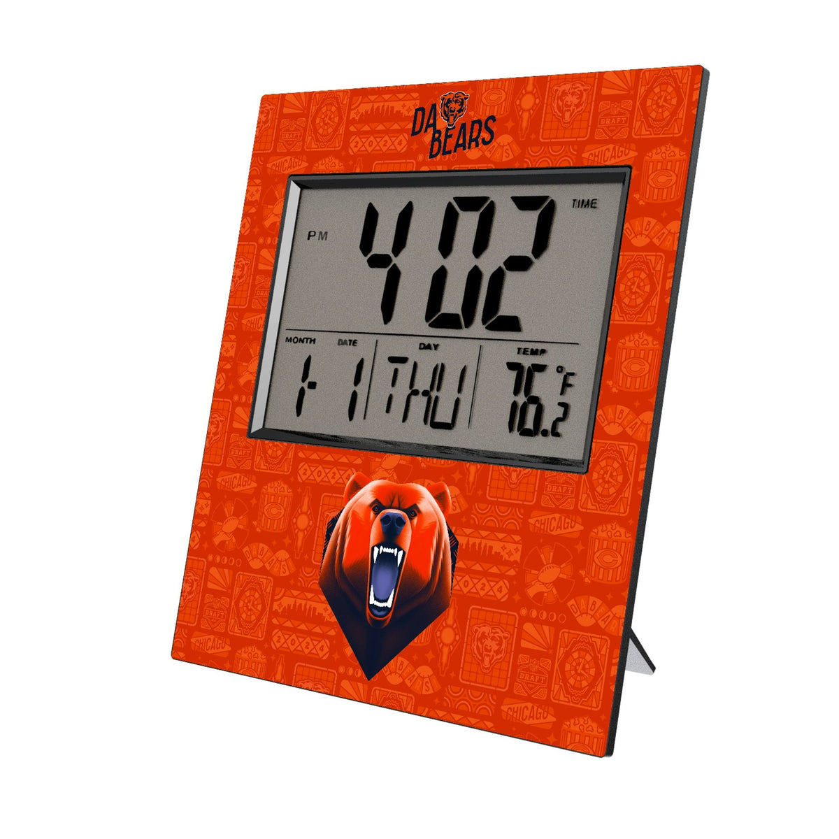 Chicago Bears 2024 Edition Wall Clock 1
