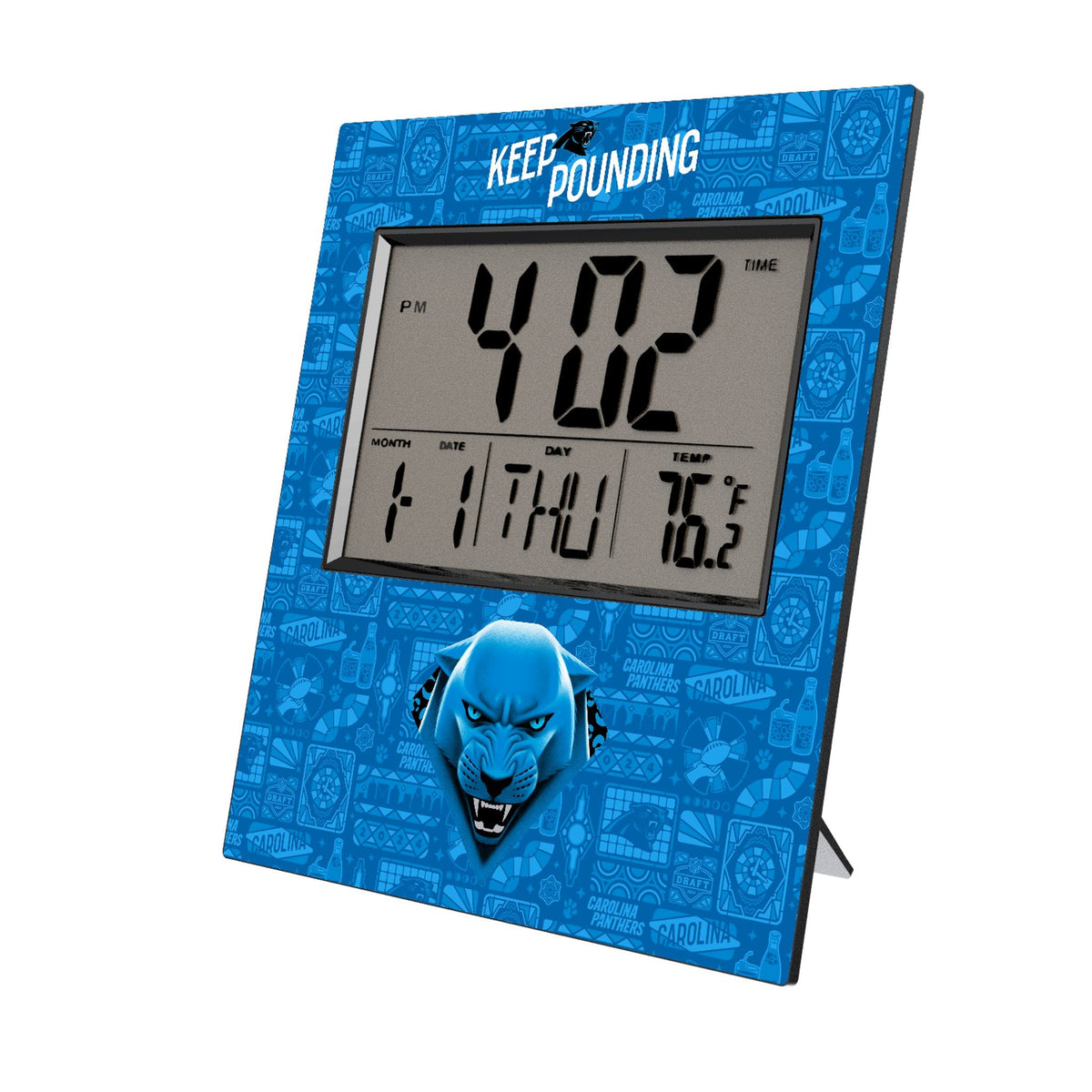 Carolina Panthers 2024 Illustrated Limited Edition Wall Clock 1