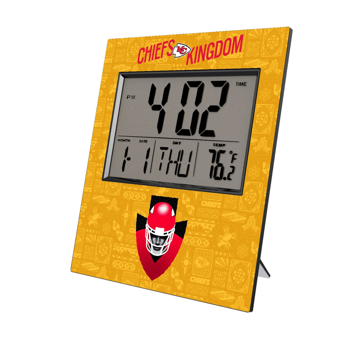 Kansas City Chiefs 2024 Edition Wall Clock 1