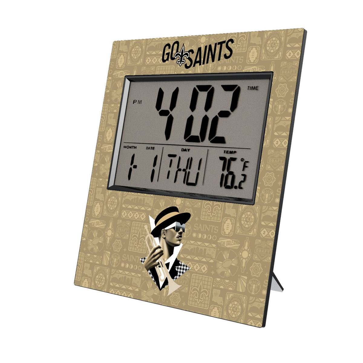 New Orleans Saints 2024 Edition Wall Clock 1
